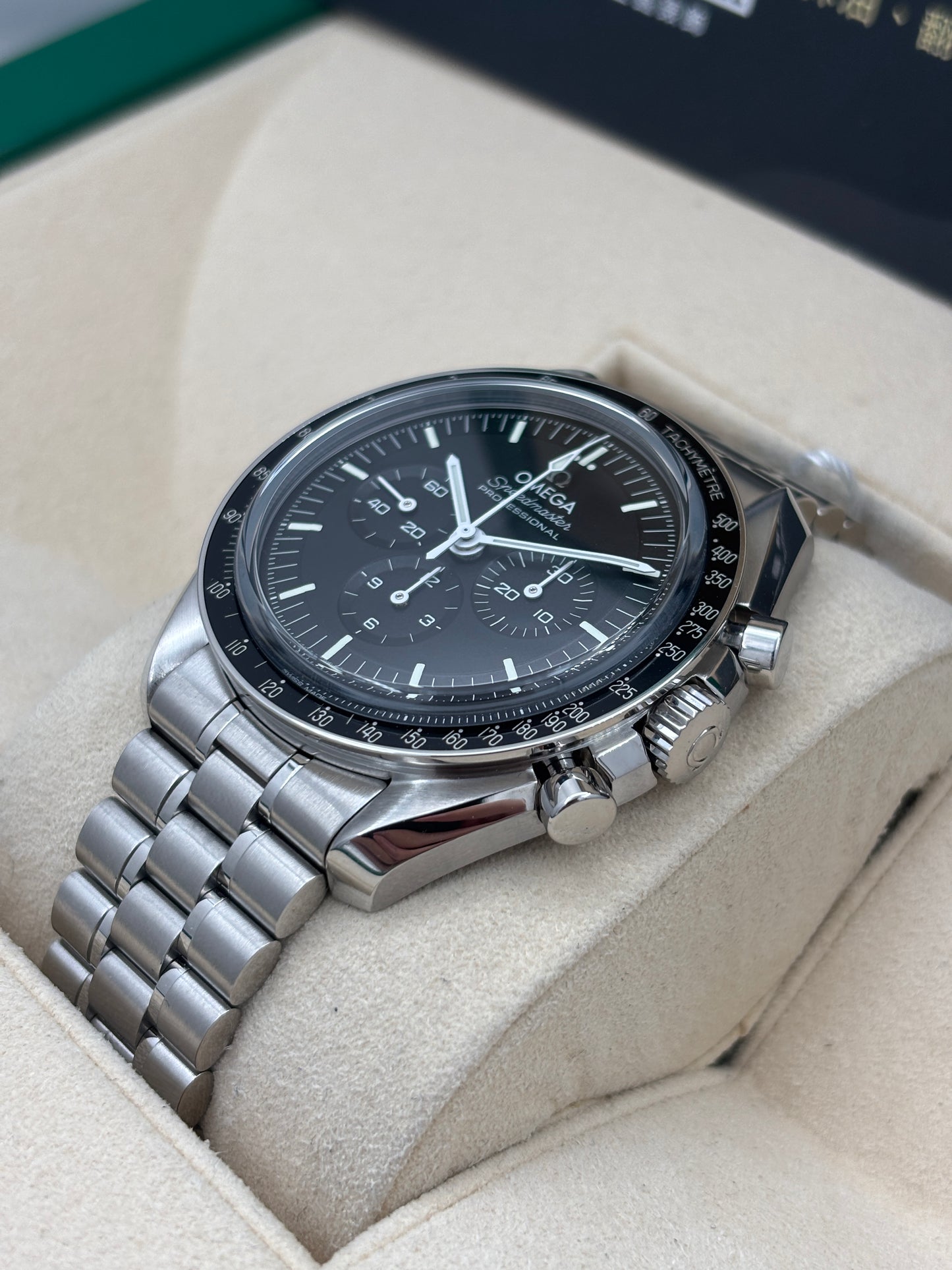 二手 USED  OMEGA 歐米茄 SPEEDMASTER 310.30.42.50.01.002 黑色 2021年9月 全套 FULL SET