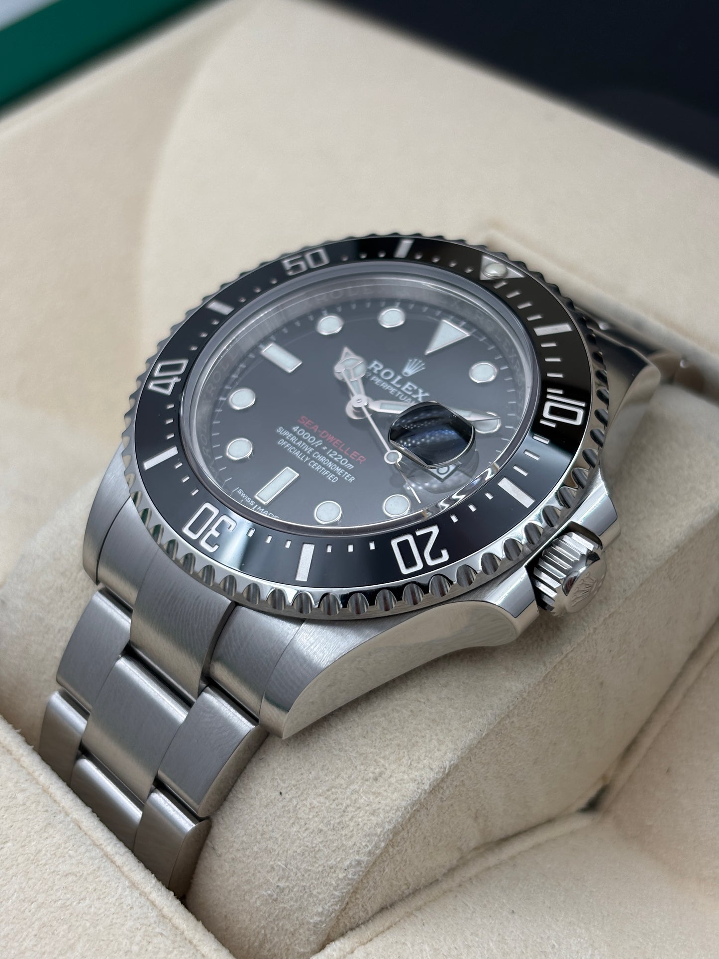 二手 USED  ROLEX 勞力士 SEA-DWELLER 126600 MK1 黑色 2018年 全套 FULL SET