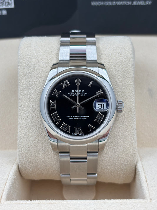 [SOLD OUT]二手 USED  ROLEX 勞力士 DATEJUST 178240 黑色 2011年1月 全套 FULL SET