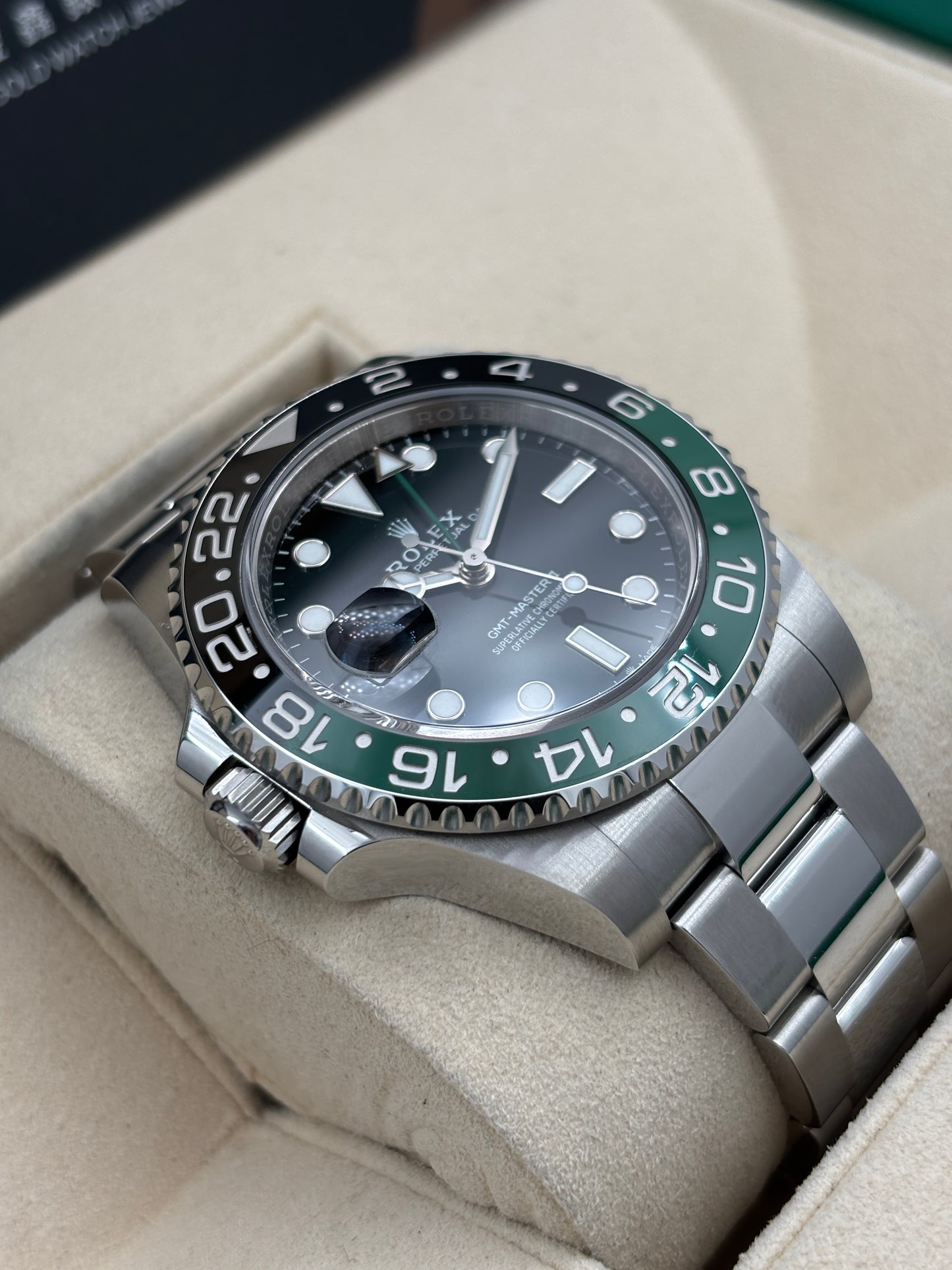 未使用品 NEW OLD STOCK  ROLEX 勞力士 GMT-MASTER II 126720VTNR 黑色 2024年12月 全套 FULL SET