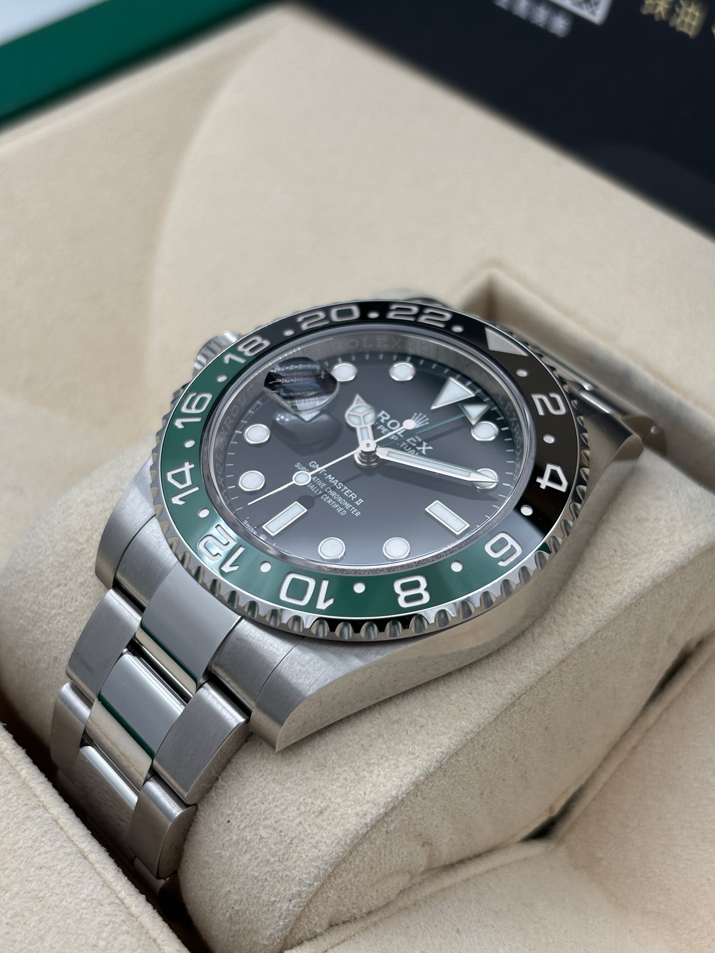 未使用品 NEW OLD STOCK  ROLEX 勞力士 GMT-MASTER II 126720VTNR 黑色 2024年12月 全套 FULL SET
