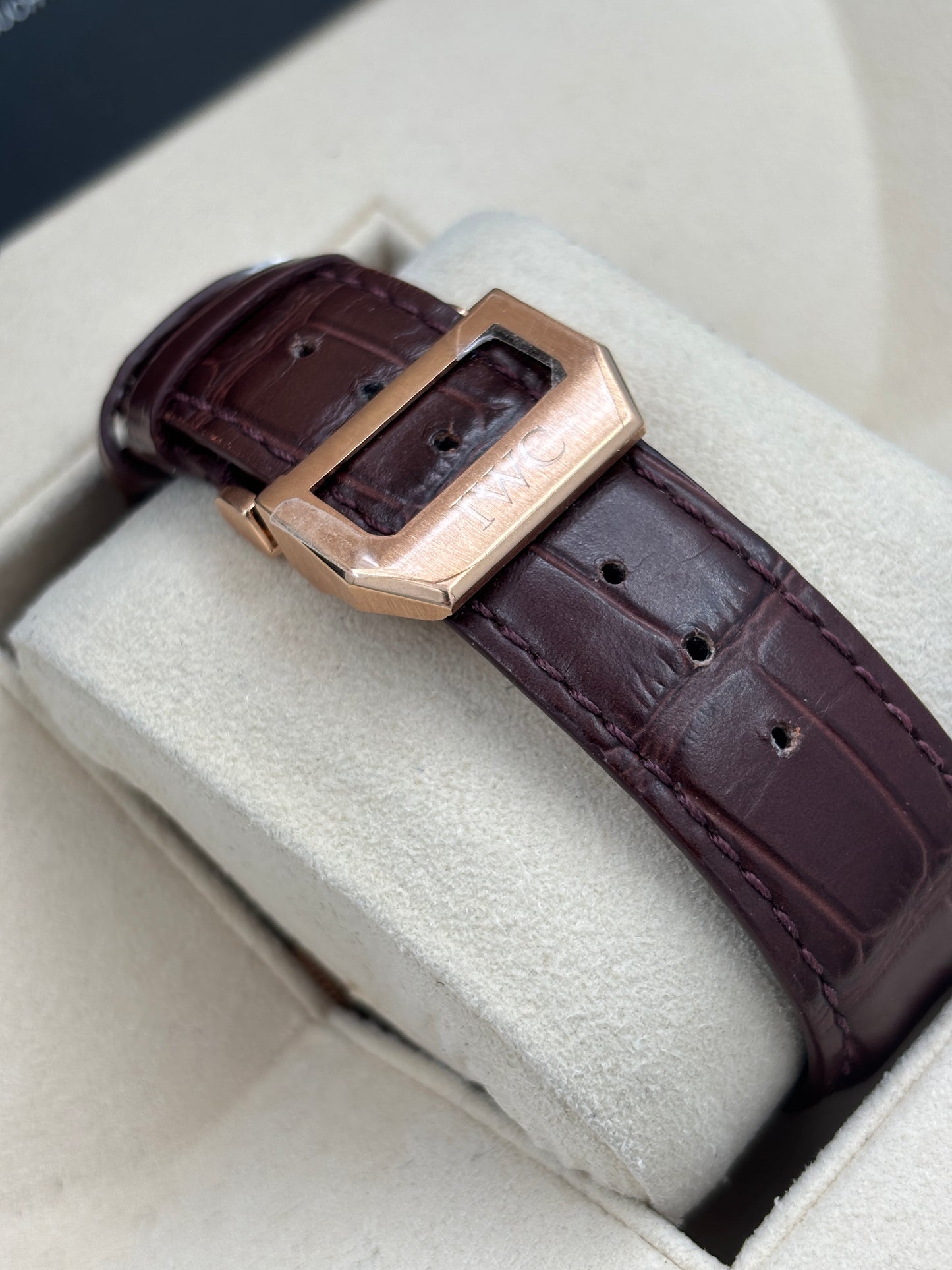 二手 USED  IWC 萬國 PORTUGIESER IW500113 白色 錶重3.3兩 18k金 淨錶 WATCH ONLY