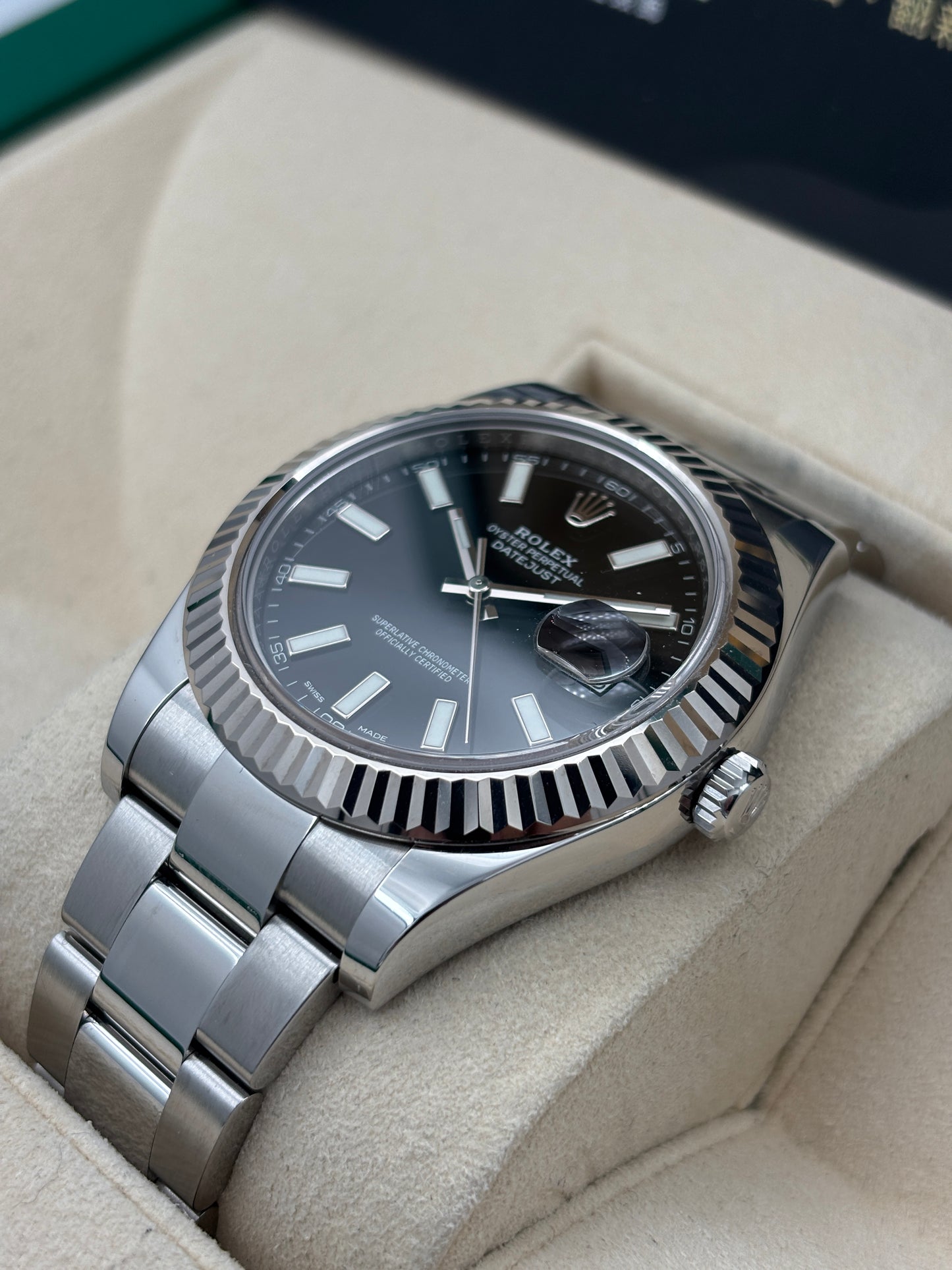 二手 USED  ROLEX 勞力士 DATEJUST 116334 黑色 2016年11月 全套 FULL SET