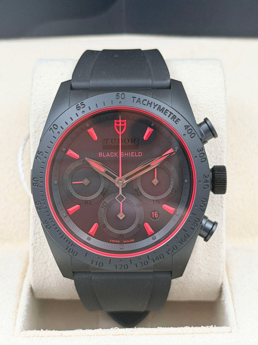 二手 USED TUDOR 帝舵 FASTRIDER 42000CR 2019年 黑鋼