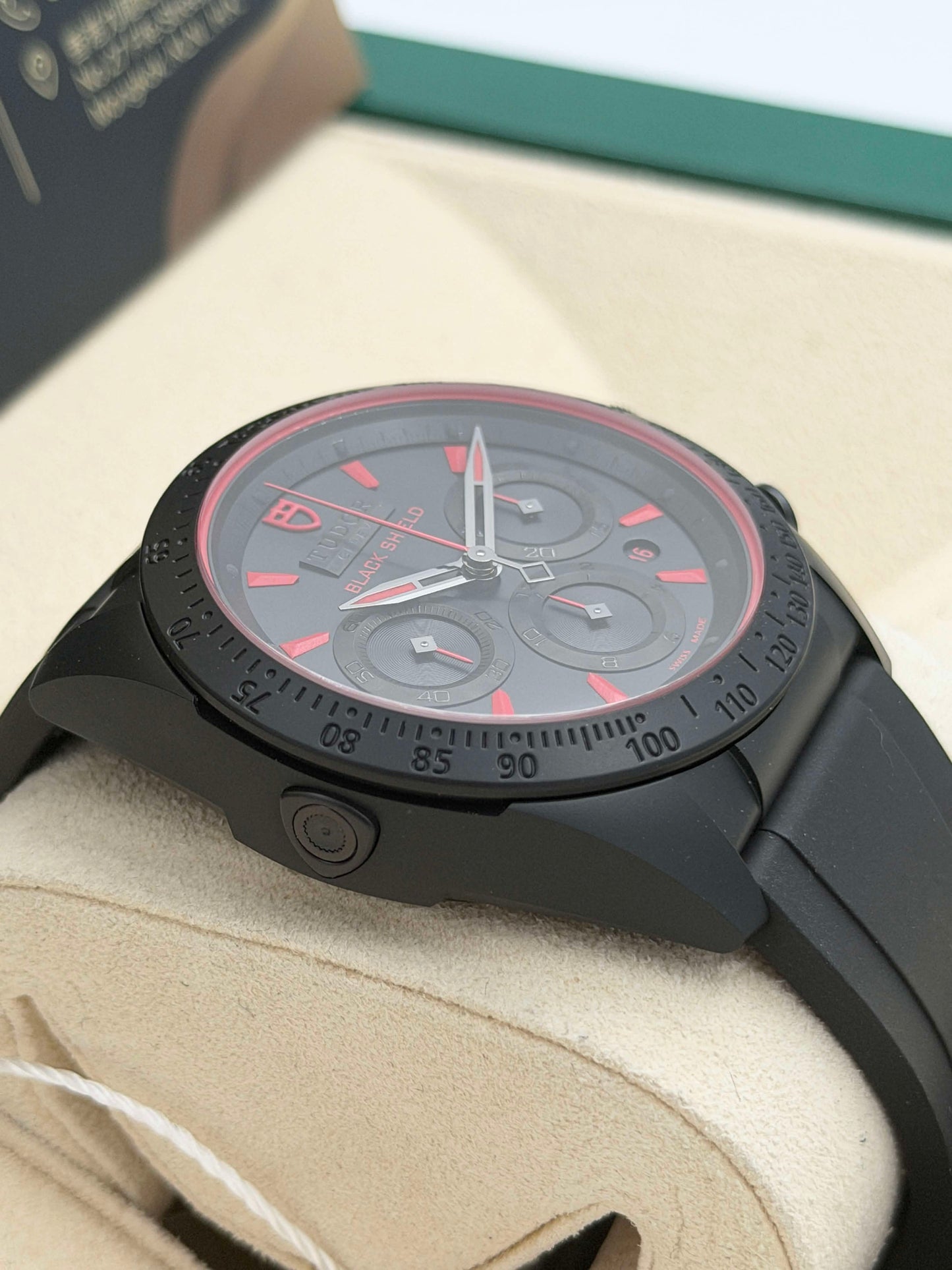 二手 USED TUDOR 帝舵 FASTRIDER 42000CR 2019年 黑鋼