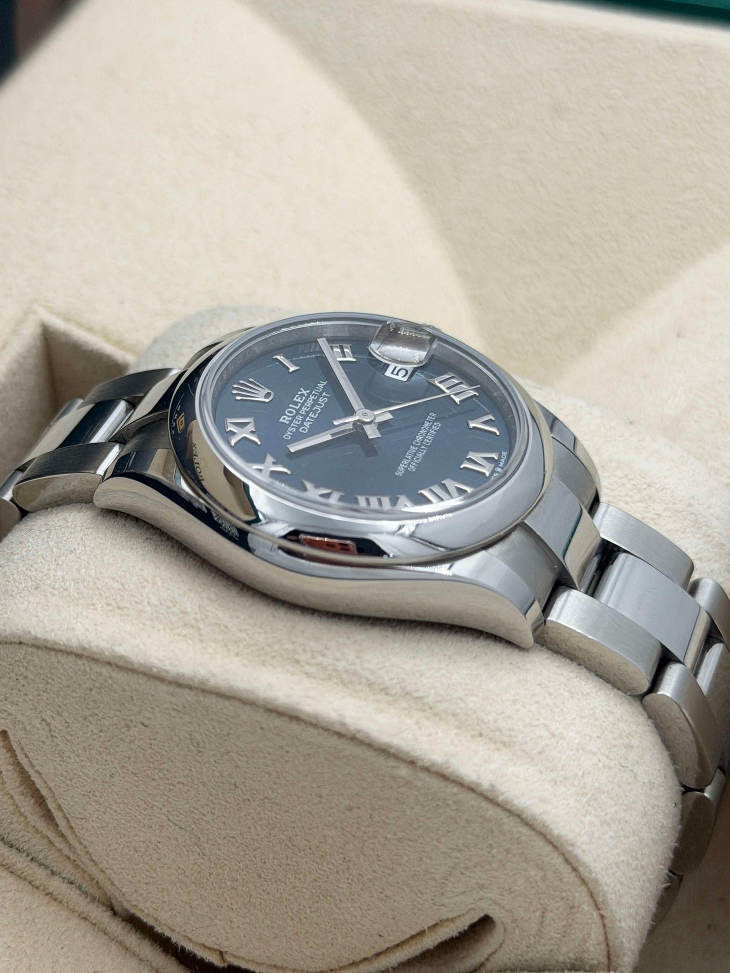 二手 USED ROLEX 勞力士 DATEJUST 278240 2022年 藍色面