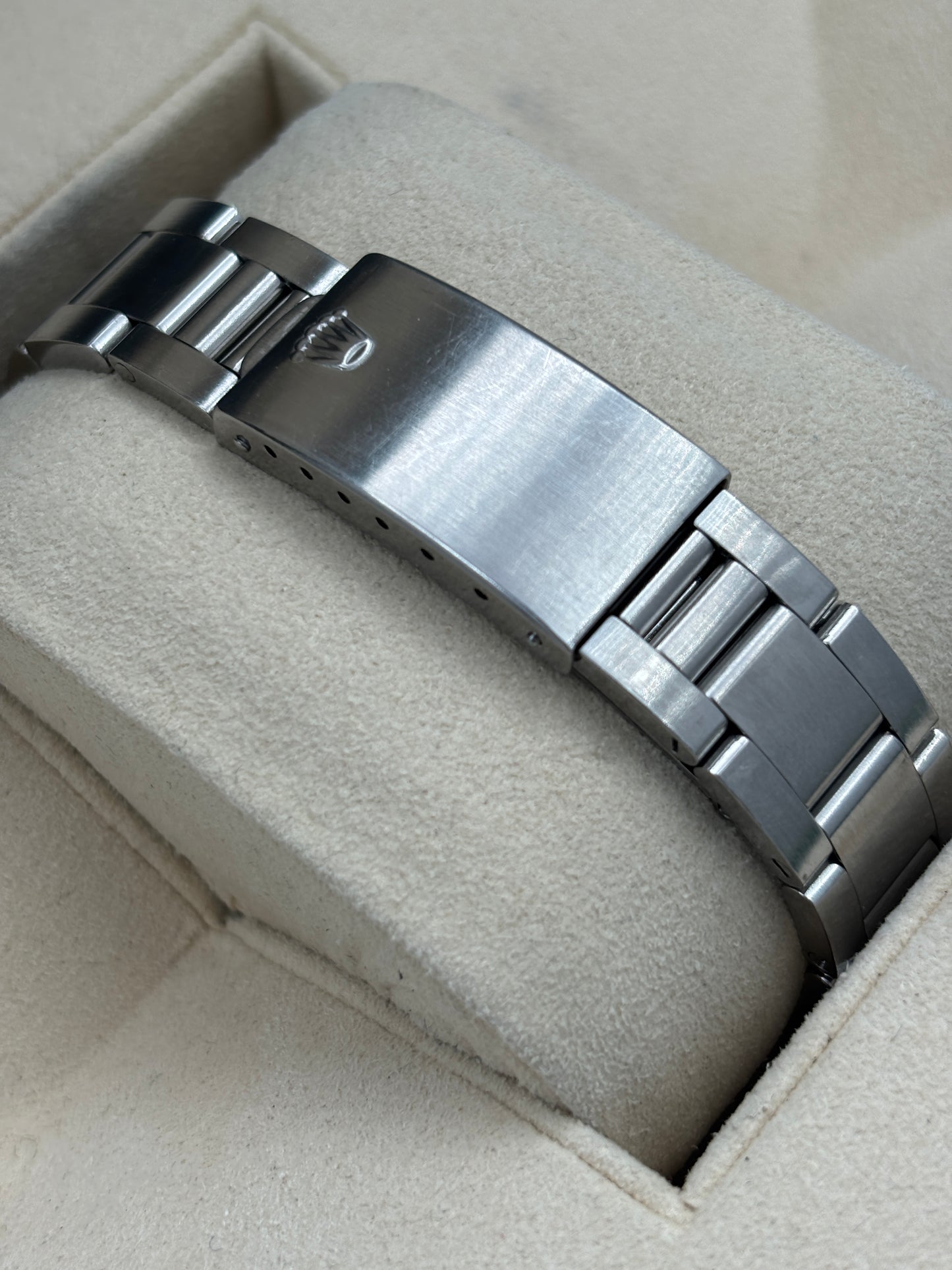 二手 USED  ROLEX 勞力士 OYSTER DATE 6694 銀色 1979年 直帶 手動上鏈 保養證