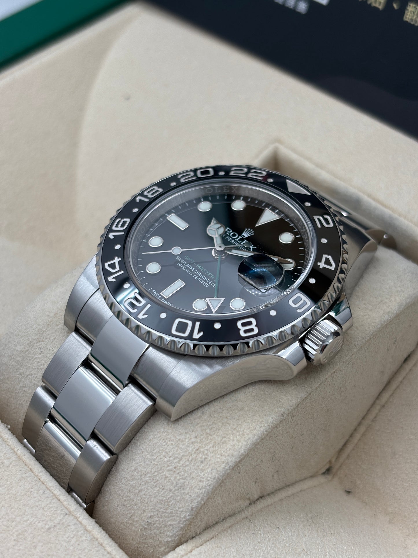 二手 USED  ROLEX 勞力士 GMT MASTER II 116710LN 黑色 2017年10月 全套 FULL SET