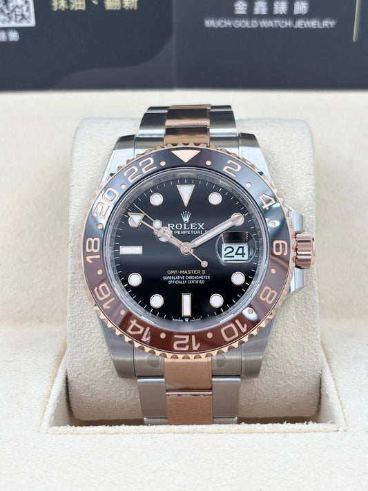 二手 USED ROLEX 勞力士 GMT-MASTER II 126711CHNR 2025年 99.9%新 全套