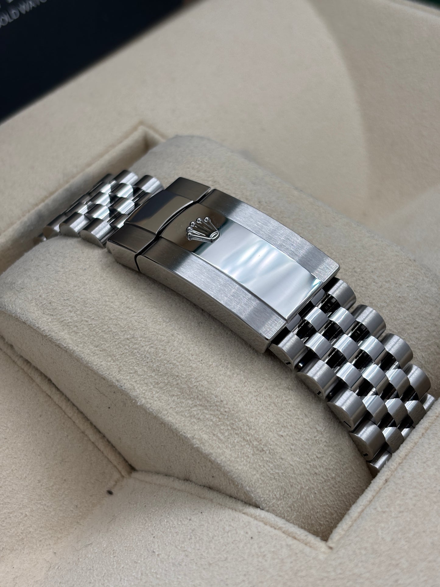 二手 USED  ROLEX 勞力士 DATEJUST 126234 藍色坑紋 2021年10月 未打磨 全套 FULL SET