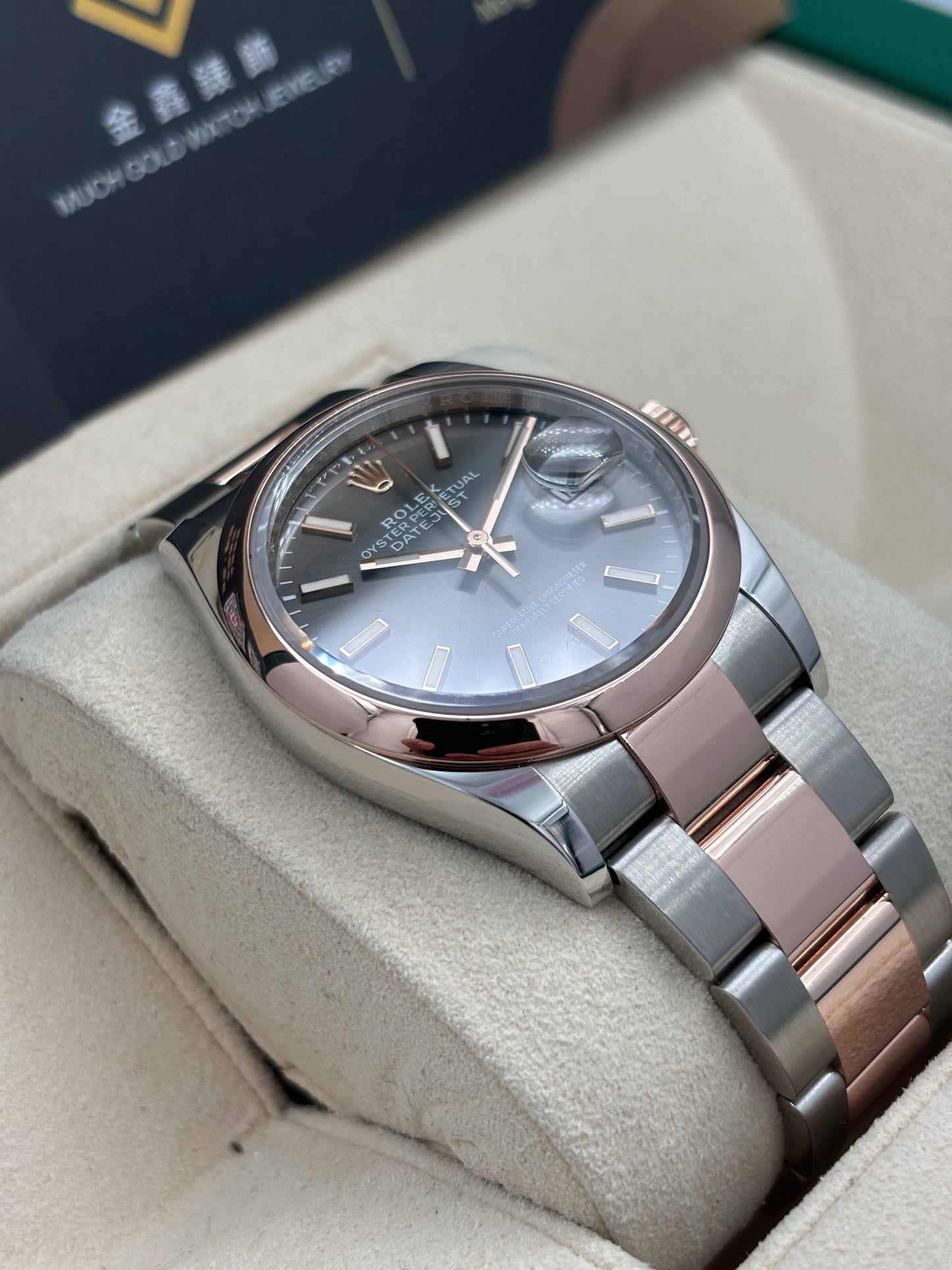 二手 USED  ROLEX 勞力士 DATEJUST 126201 灰色 2019年9月 全套 FULL SET
