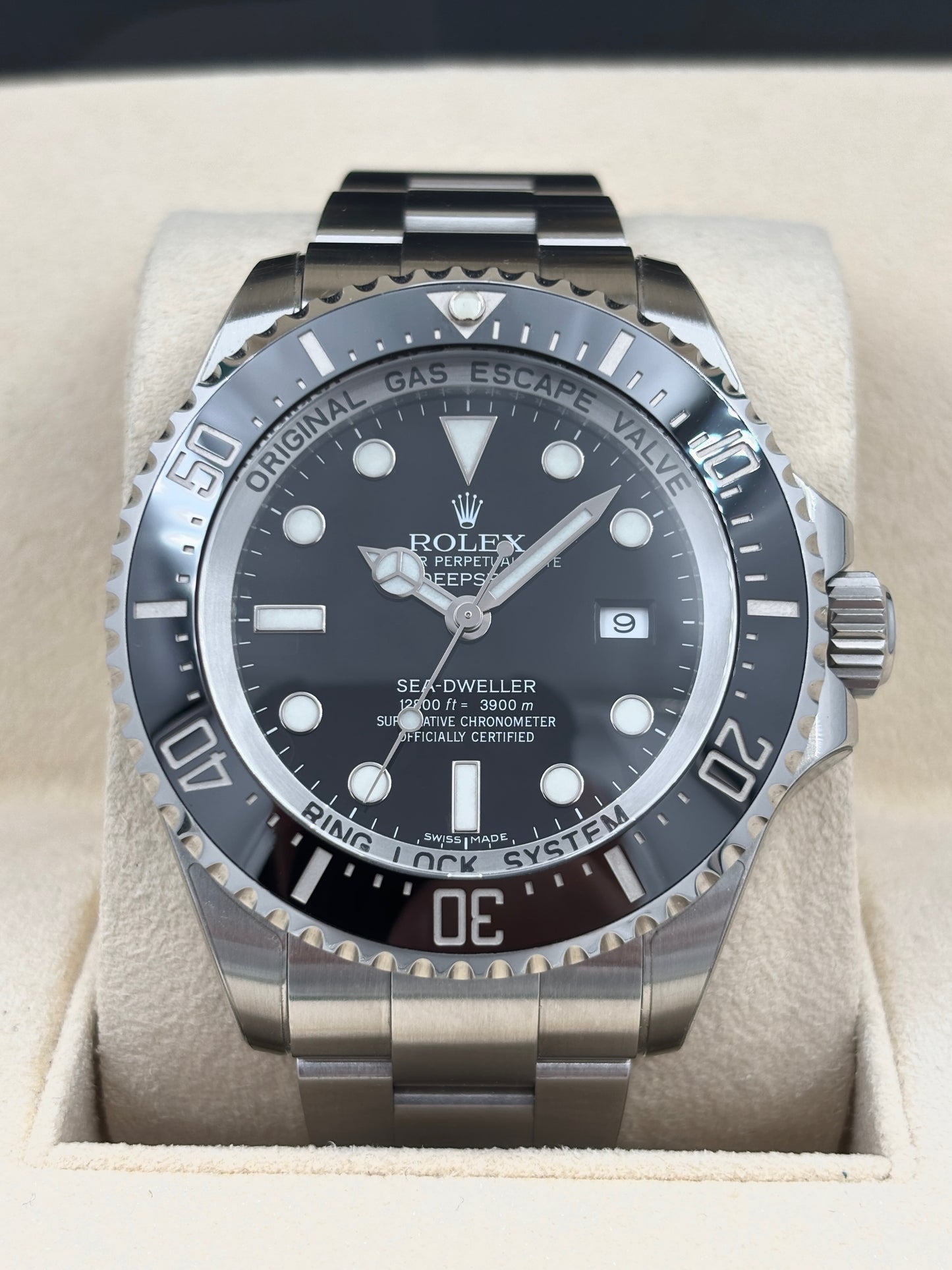 二手 Used ROLEX 勞力士 Deepsea 126660 黑面 &nbsp;2020年 全套 Full Set&nbsp;