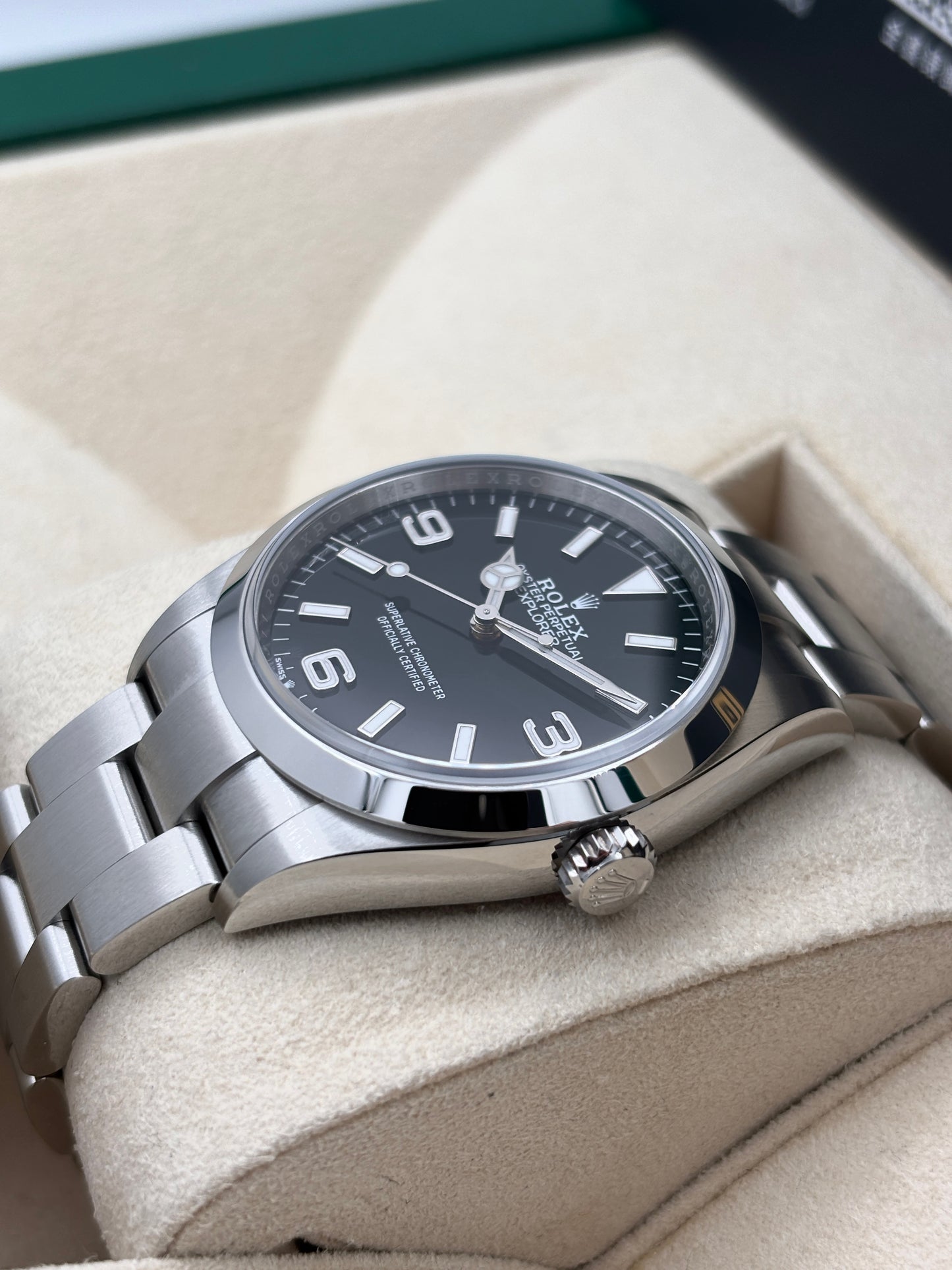 全新 New Rolex 勞力士 Explorer 124270 黑色 2025年11月 全套 Full Set