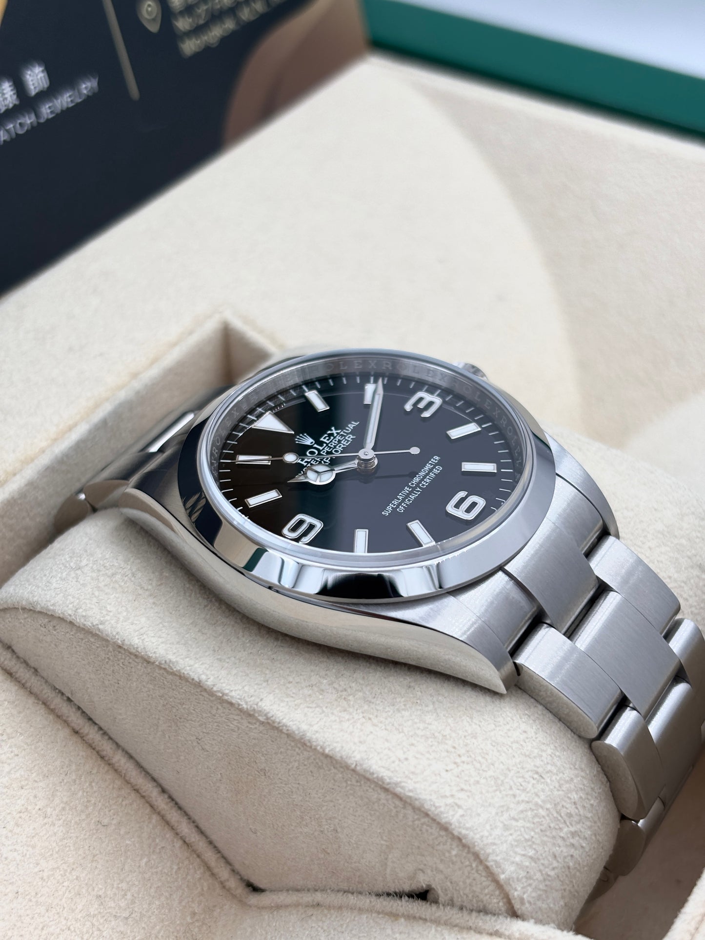 全新 New Rolex 勞力士 Explorer 124270 黑色 2025年11月 全套 Full Set