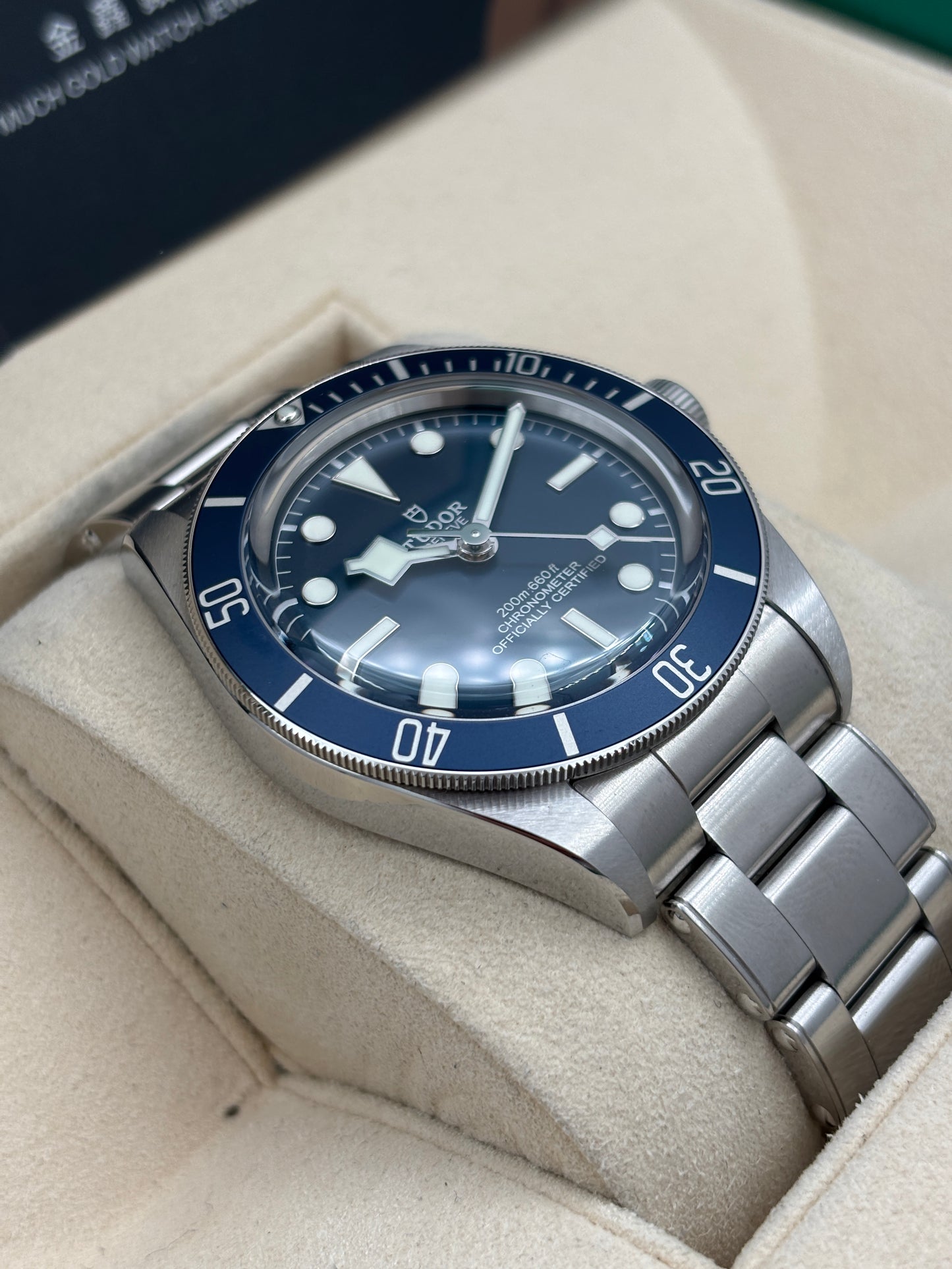 二手 USED  TUDOR 帝舵 BLACK BAY 58 79030B 藍色 2022年10月 未打磨 99.99%新 全套 FULL SET