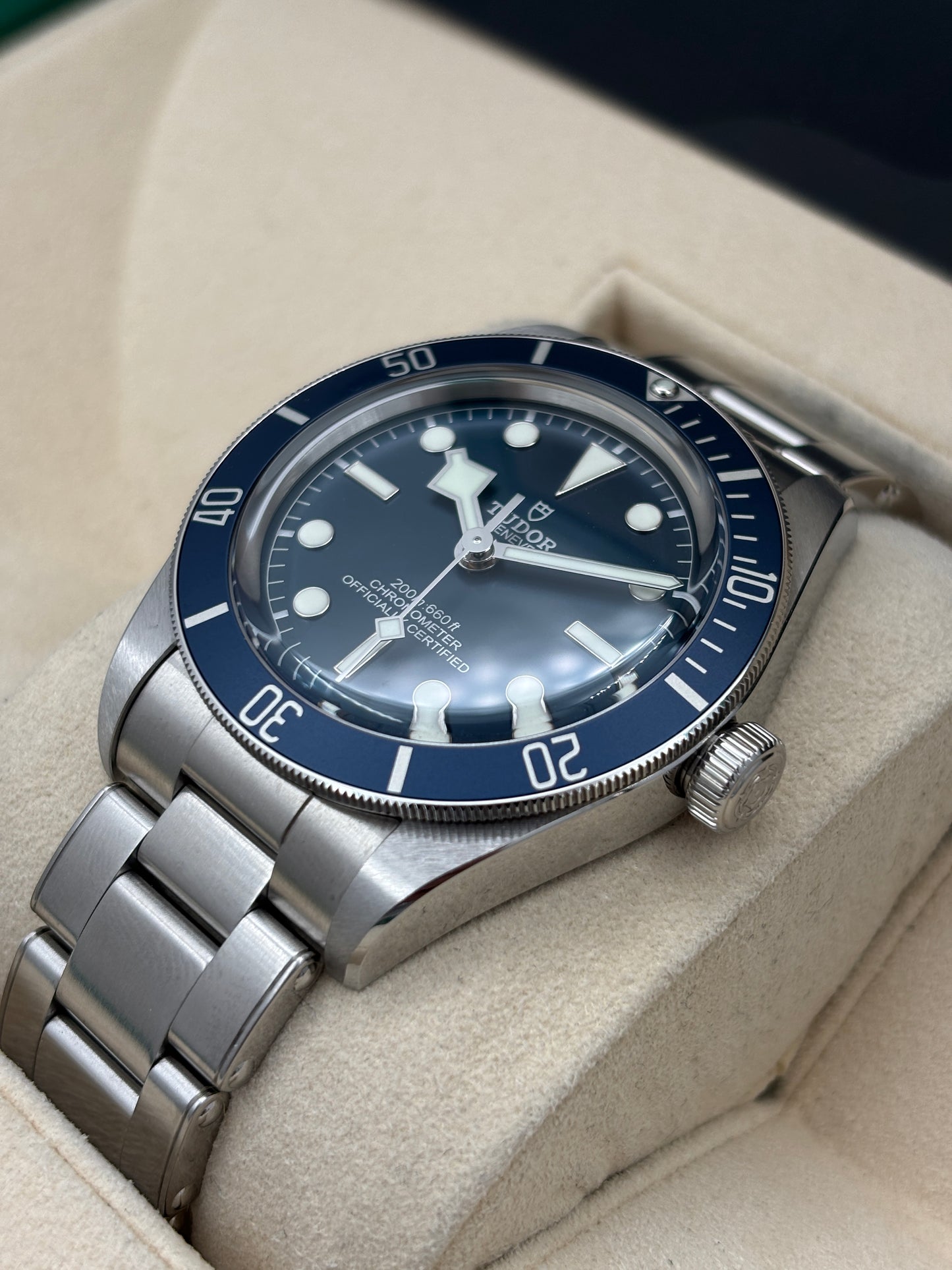 二手 USED  TUDOR 帝舵 BLACK BAY 58 79030B 藍色 2022年10月 未打磨 99.99%新 全套 FULL SET