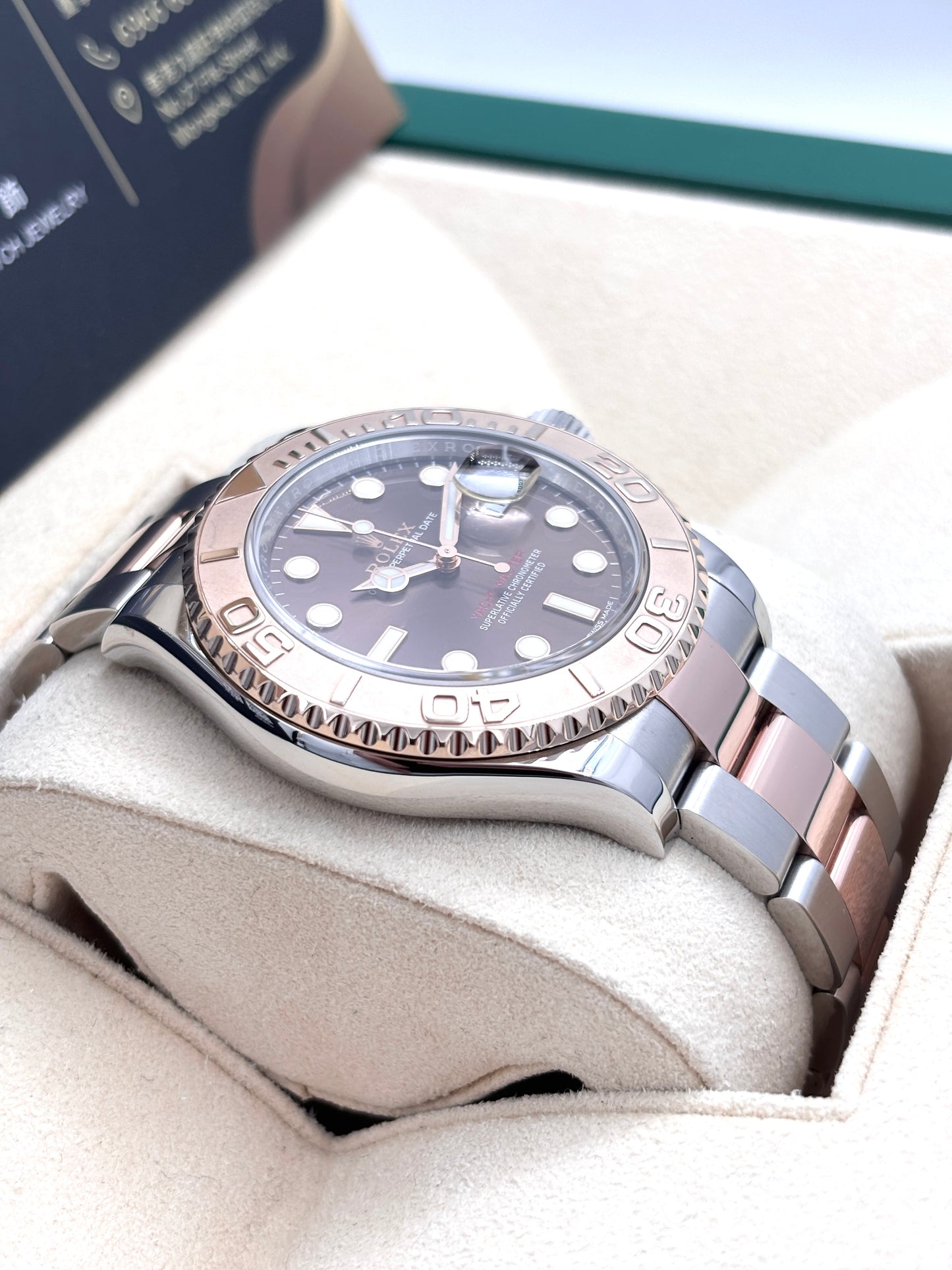 二手 Used ROLEX 勞力士 Yachtmastert 116621 朱古力面 2017年 全套 Full Set