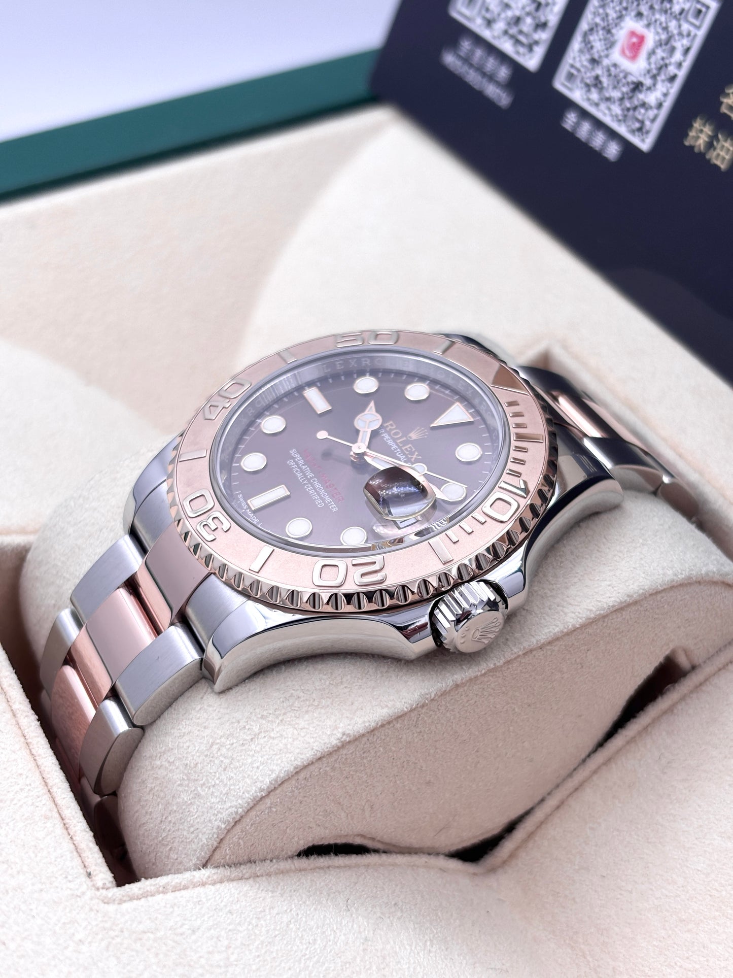 二手 Used ROLEX 勞力士 Yachtmastert 116621 朱古力面 2017年 全套 Full Set