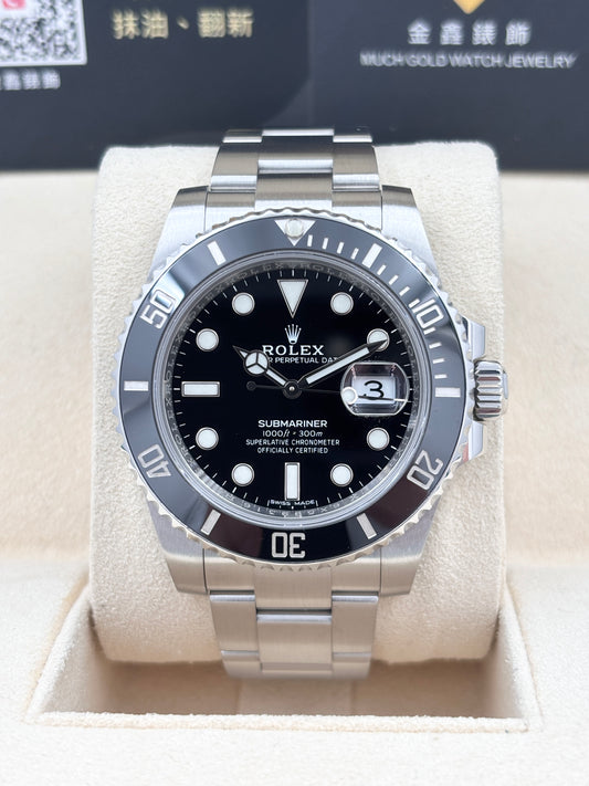二手 Used ROLEX 勞力士 Submariner Date 116610LN 黑色 2020年 全套 Full Set NFC保養卡