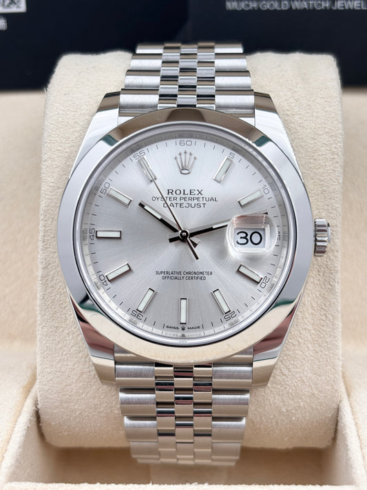 二手 Used ROLEX 勞力士 Datejust 126300 銀色 2020年 全套 Full Set