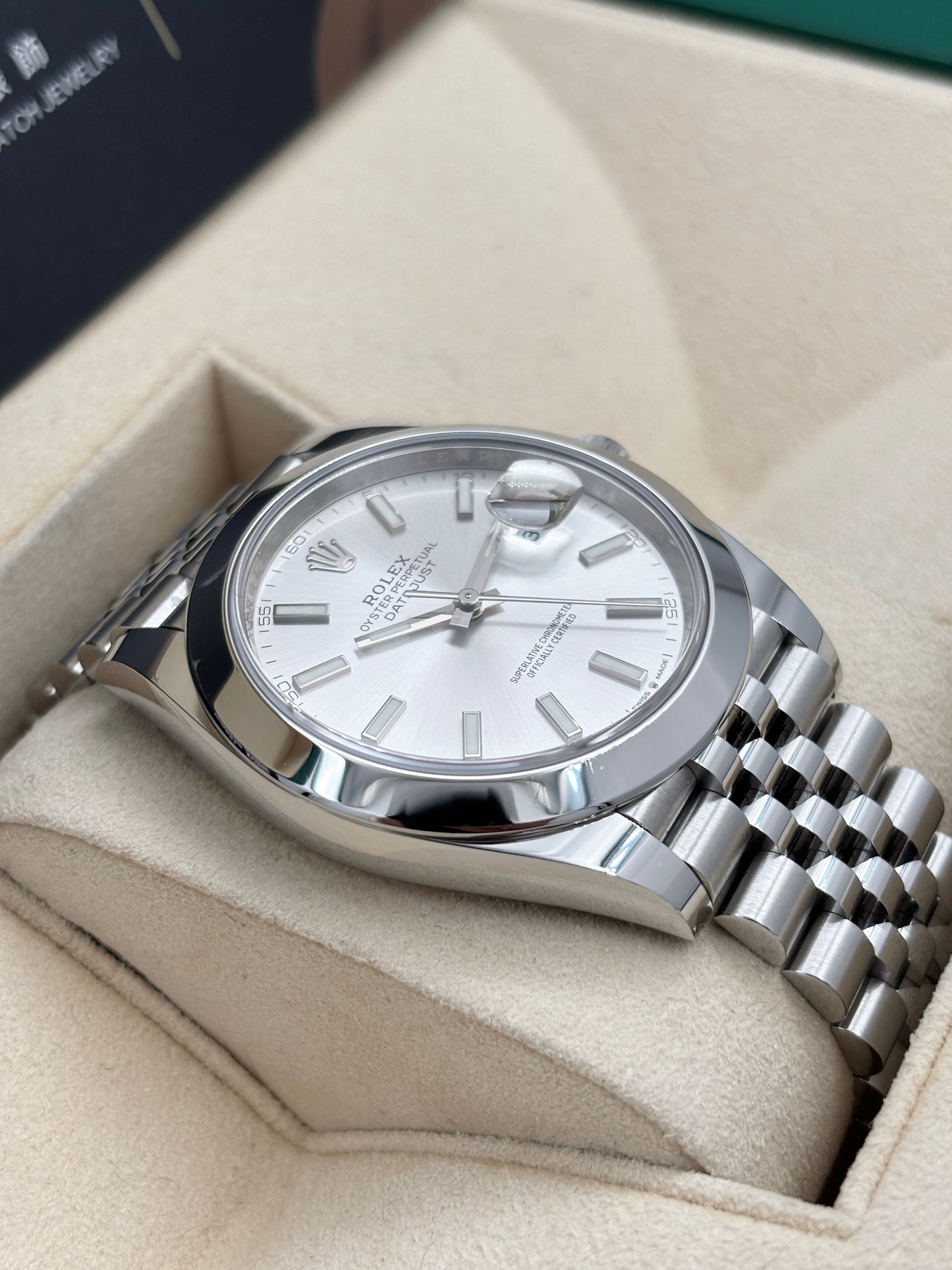 二手 Used ROLEX 勞力士 Datejust 126300 銀色 2020年 全套 Full Set