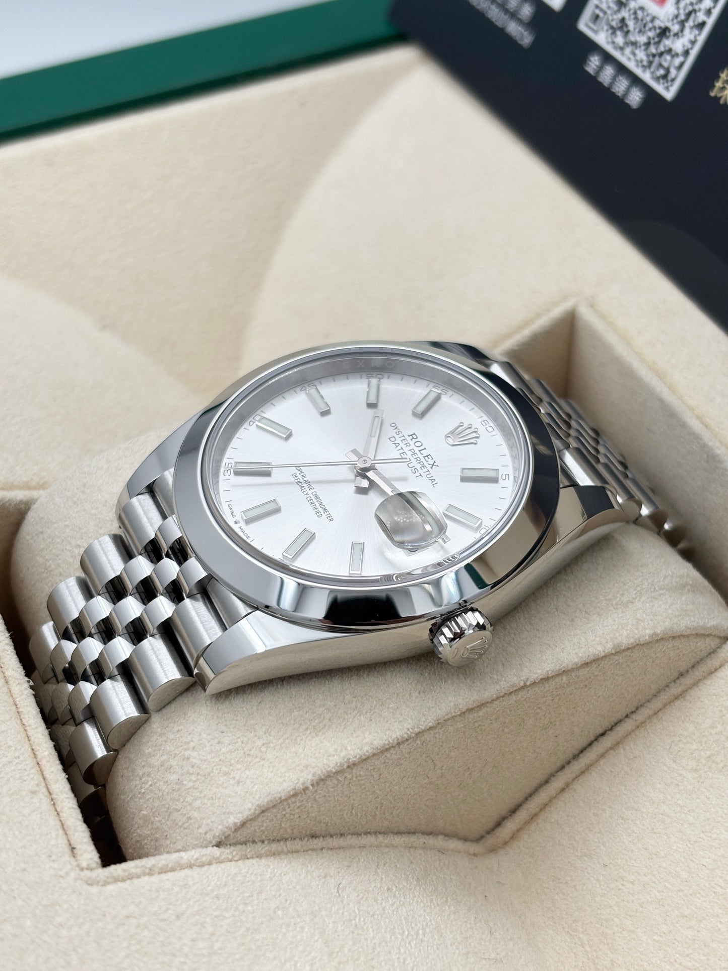 二手 Used ROLEX 勞力士 Datejust 126300 銀色 2020年 全套 Full Set