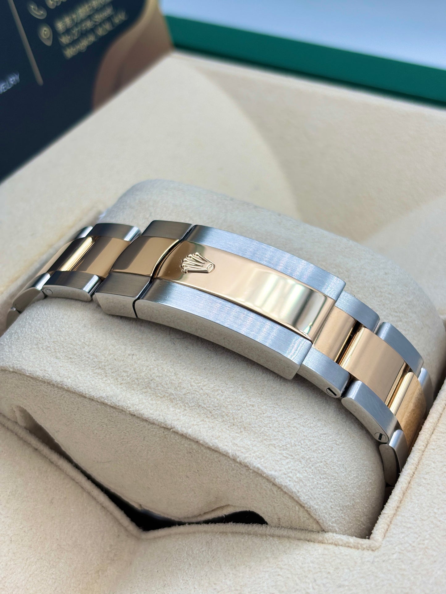 二手 Used Rolex 勞力士 SkyDweller 336933 香檳金 間金  2024年 全套 Full Set