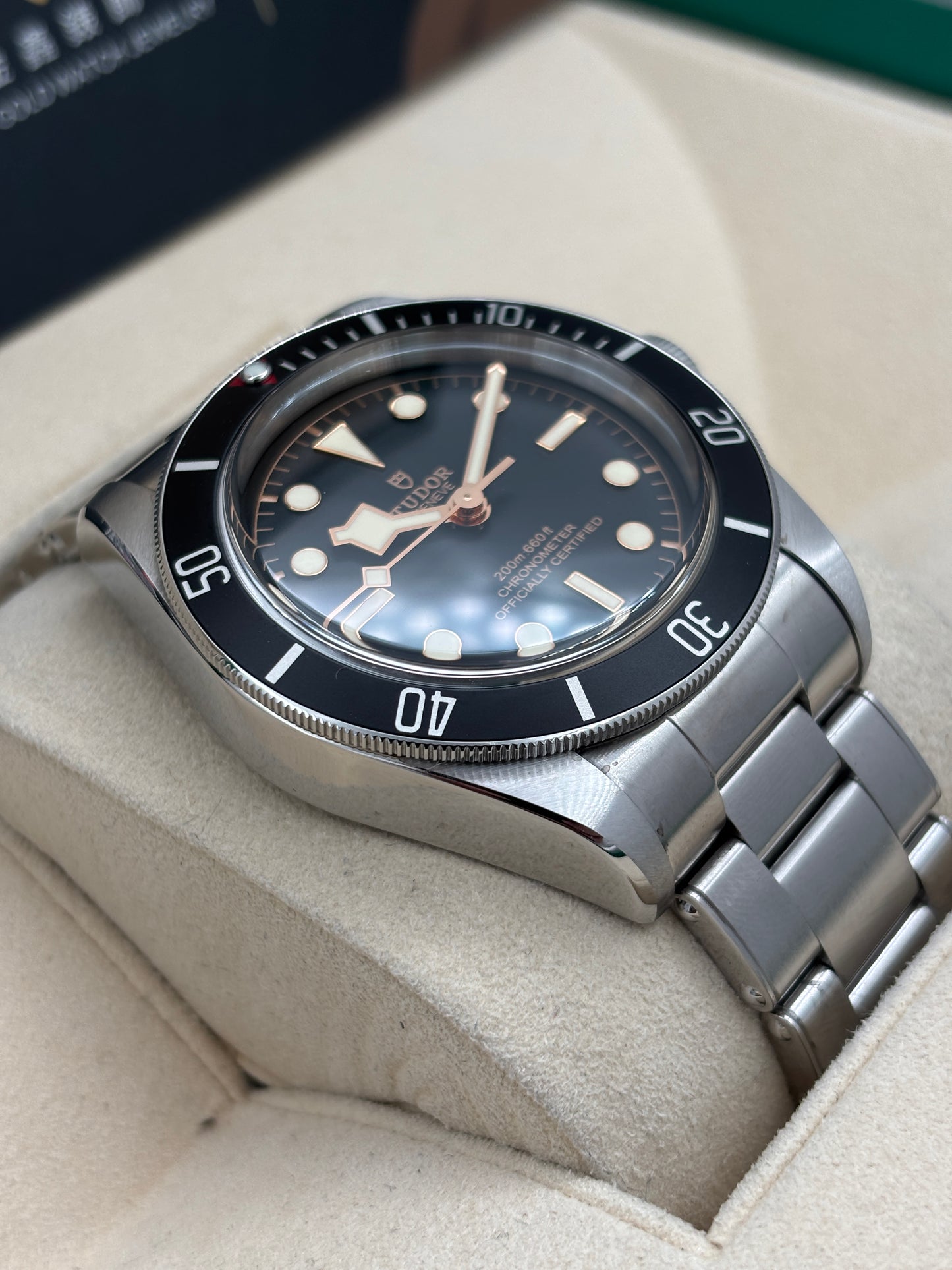 二手 USED  TUDOR 帝舵 BLACK BAY 79230N 黑色 2022年4月 全套 FULL SET