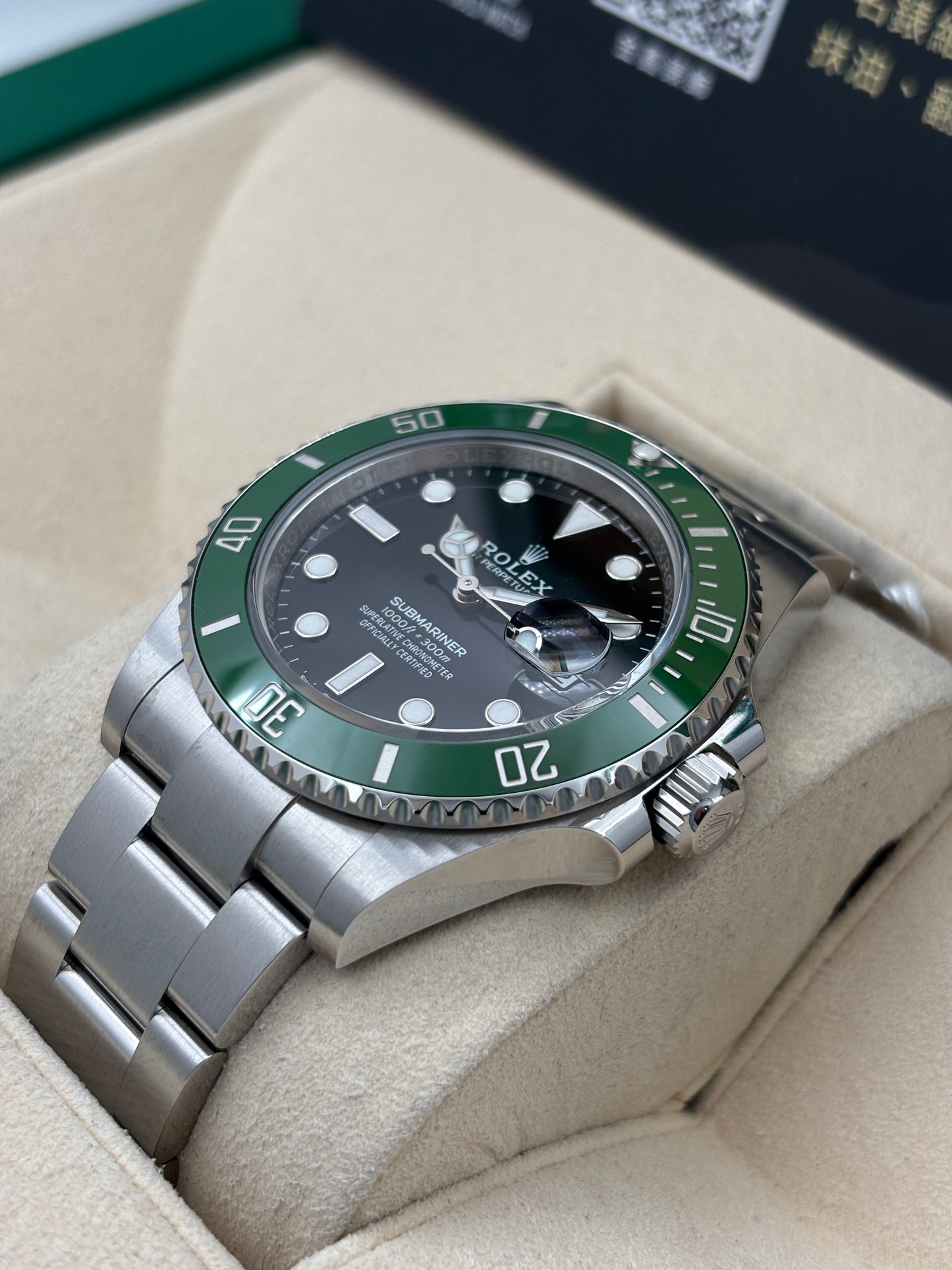 二手 USED  ROLEX 勞力士 SUBMARINER DATE 126610LV 黑色 2026年3月 99.99%新 全套 FULL SET