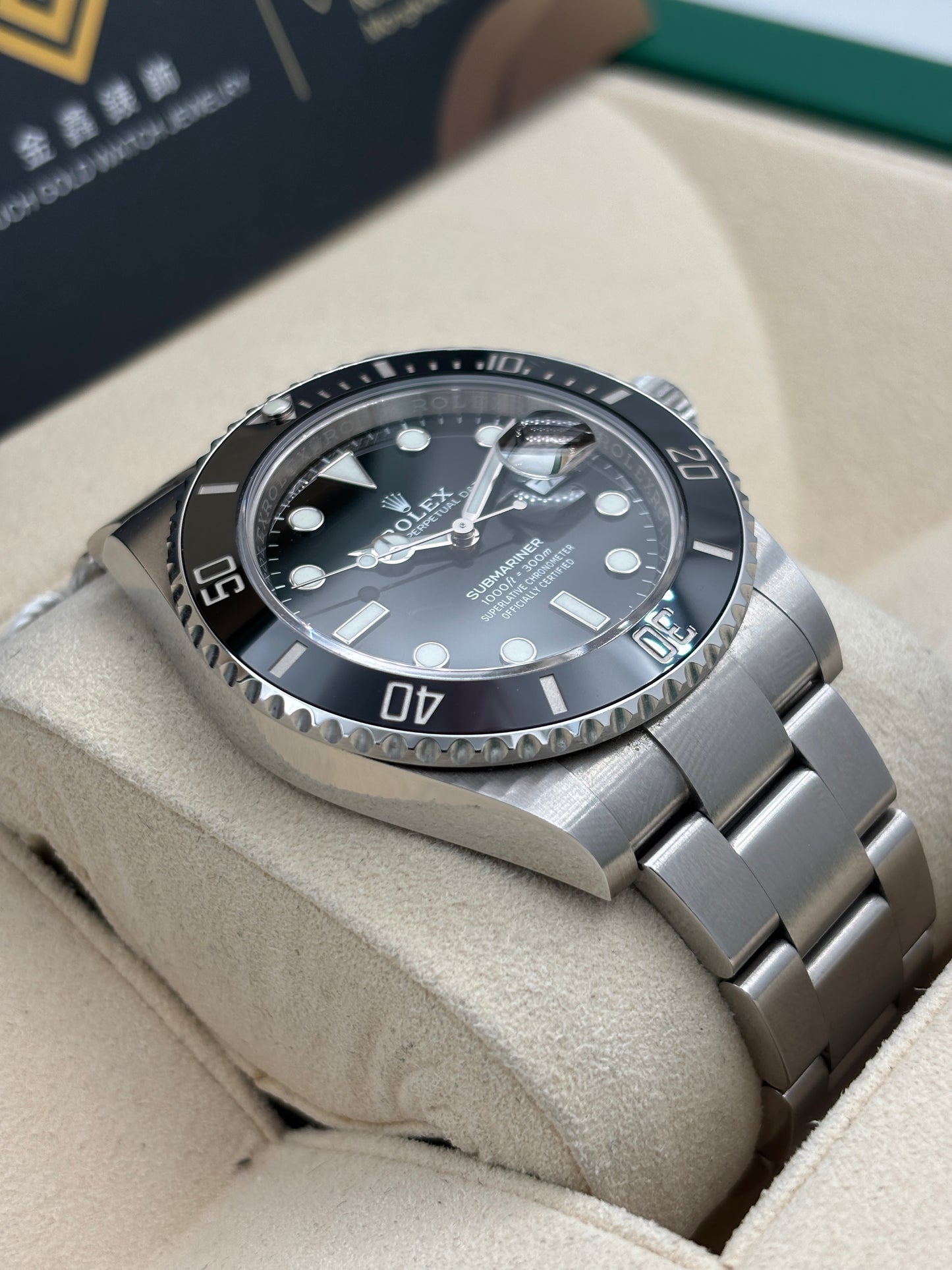 二手 USED  ROLEX 勞力士 SUBMARINER DATE 126610LN 黑色 2020年11月 NFC新卡 99.99%新 全套 FULL SET