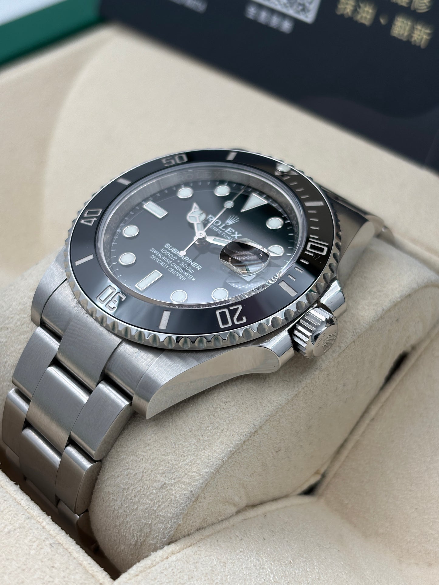 二手 USED  ROLEX 勞力士 SUBMARINER DATE 126610LN 黑色 2020年11月 NFC新卡 99.99%新 全套 FULL SET