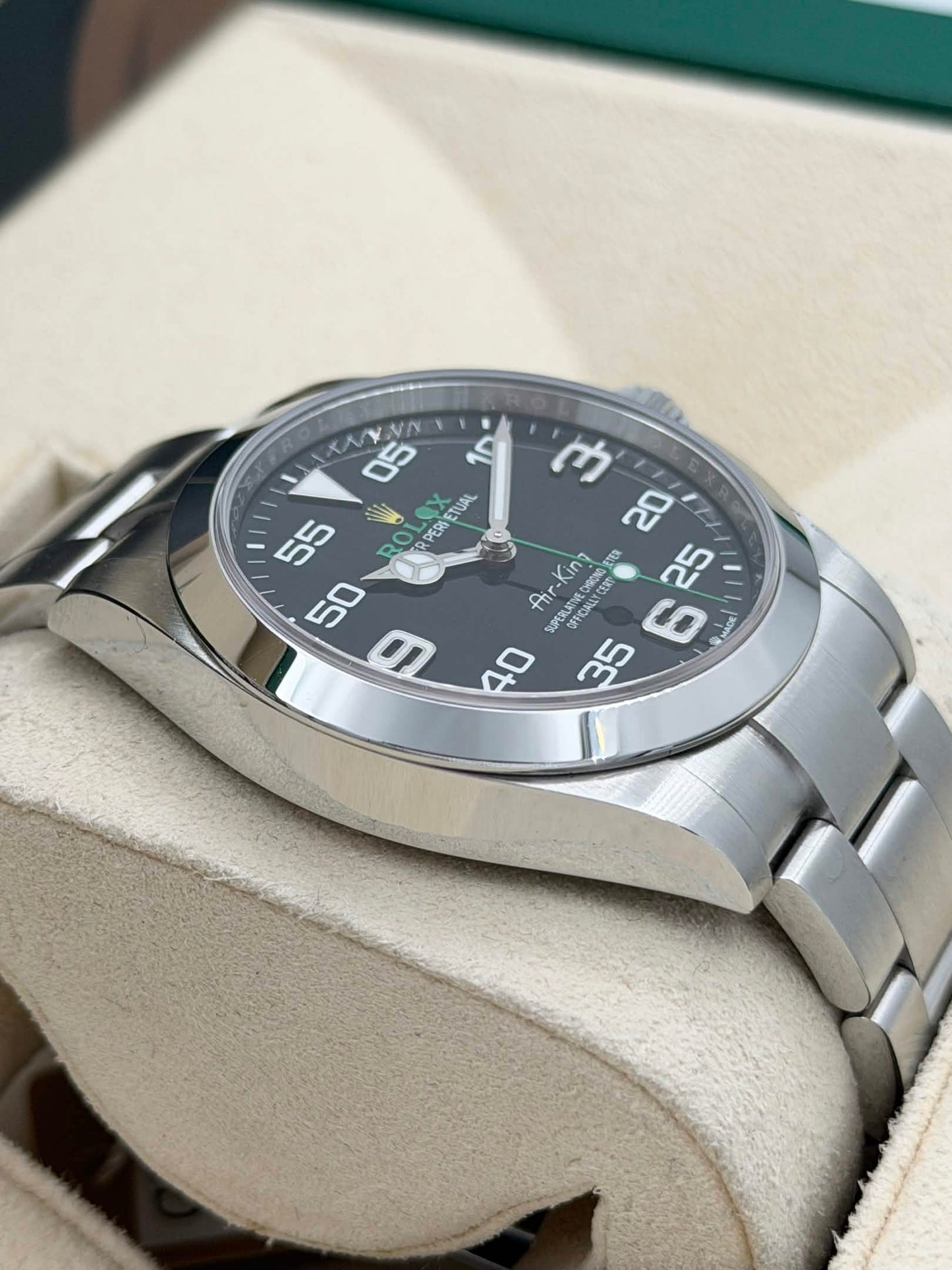[SOLD OUT]二手 USED ROLEX 勞力士 AIR KING 126900 2023年 全套 FULL SET