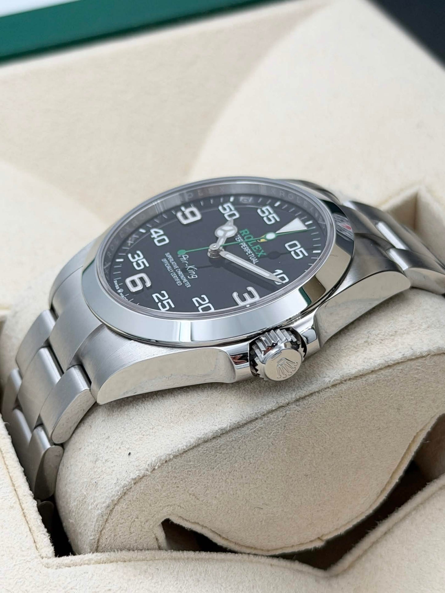 [SOLD OUT]二手 USED ROLEX 勞力士 AIR KING 126900 2023年 全套 FULL SET