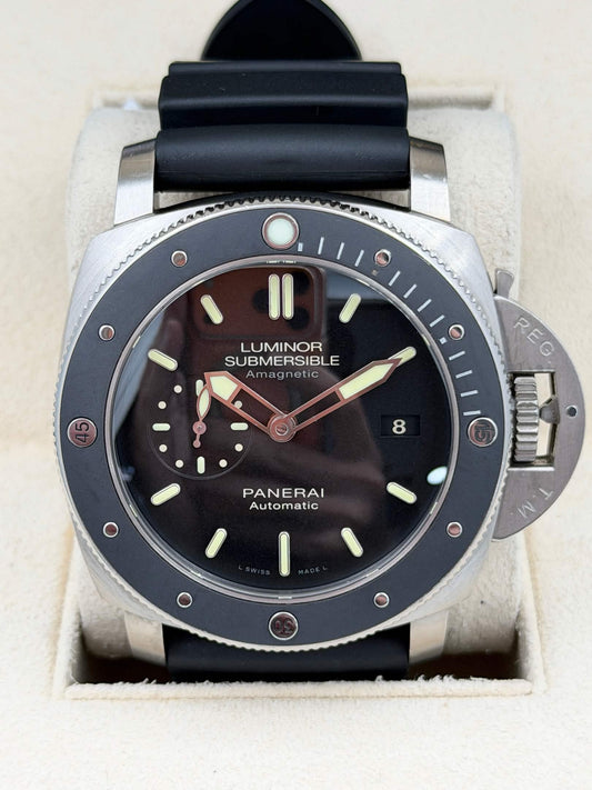[SOLD OUT]二手 USED PANERAI 沛納海 LUMINOR SUBMERSIBLE 1950 3 DAYS AUTOMATIC PAM00389 2016年 全套 full set