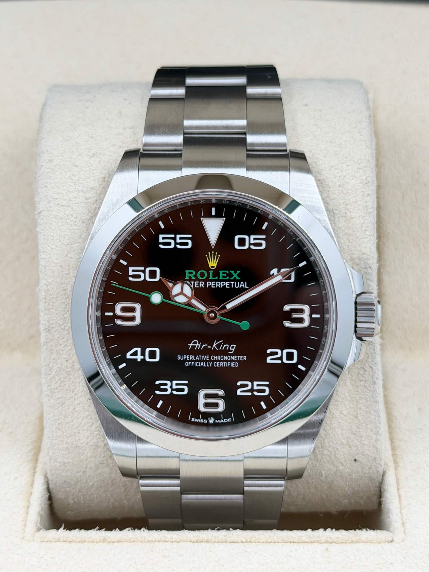 [SOLD OUT]二手 USED ROLEX 勞力士 AIR KING 126900 2023年 全套 FULL SET