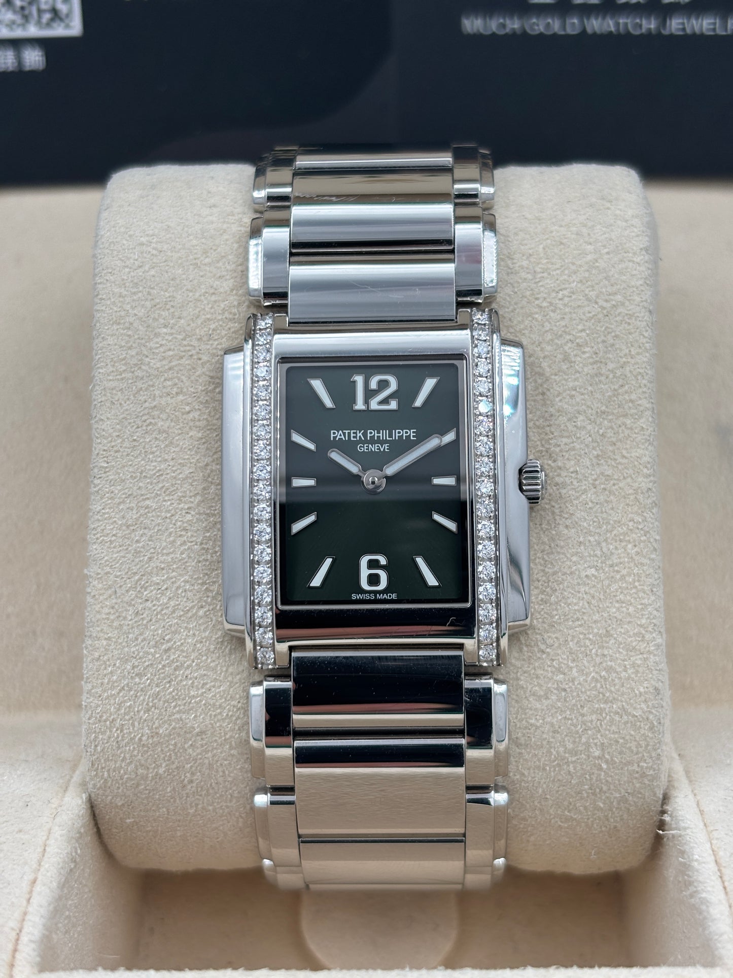 二手 USED  PATEK PHILIPPE 百達翡麗 TWENTY 4910/1200A 綠色 2024年12月 全套 FULL SET