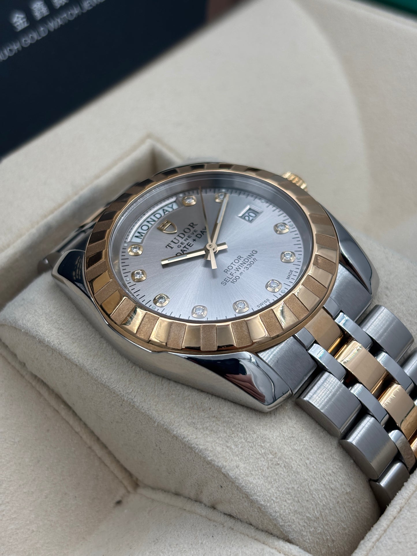 [SOLD OUT]二手 USED  TUDOR 帝舵 CLASSIC 23013 灰色鑽石字 淨錶 WATCH ONLY