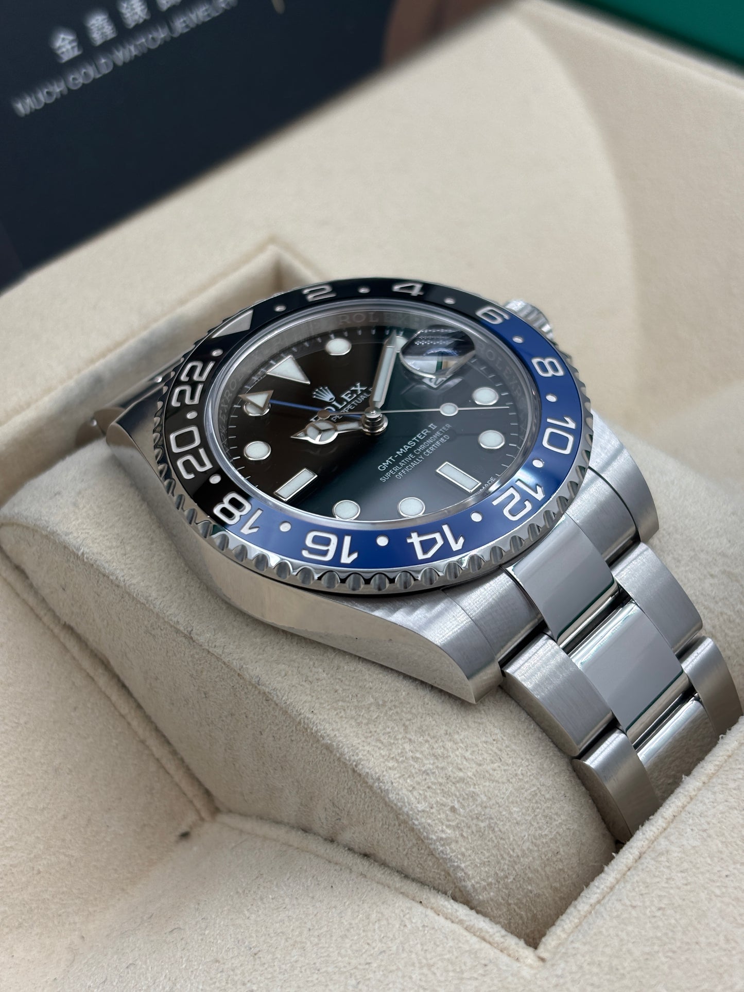 [SOLD OUT]二手 USED  ROLEX 勞力士 GMT-MASTER II 116710BLNR 黑色 2016年10月 全套 FULL SET AD單
