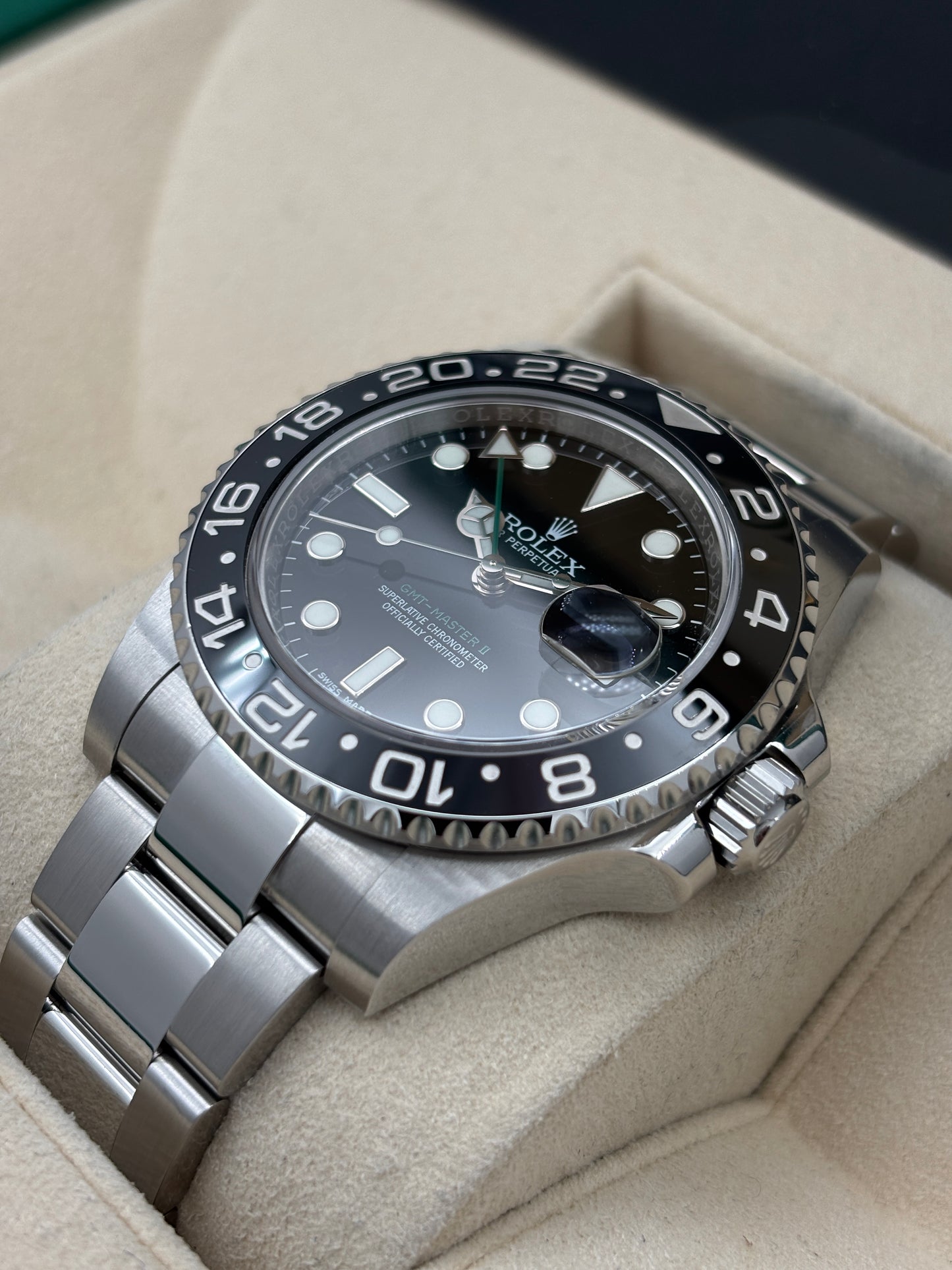 二手 USED  ROLEX 勞力士 GMT-MASTER II 116710LN 黑色 2016年2月 全套 FULL SET