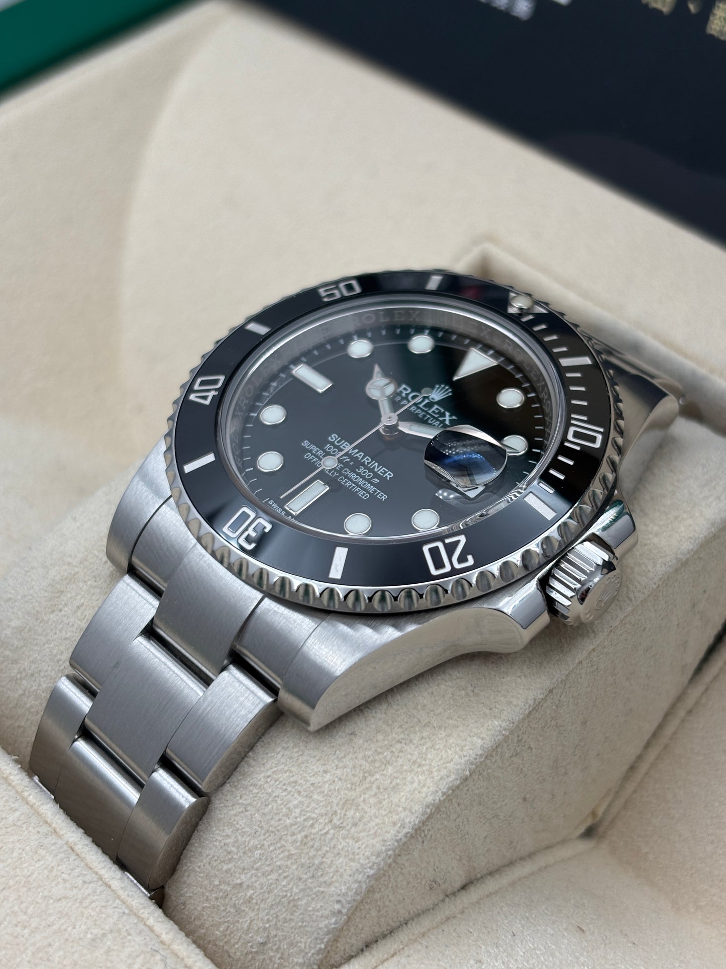 二手 USED  ROLEX 勞力士 SUBMARINER DATE 116610LN 黑色 2016年5月 全套 FULL SET AD單