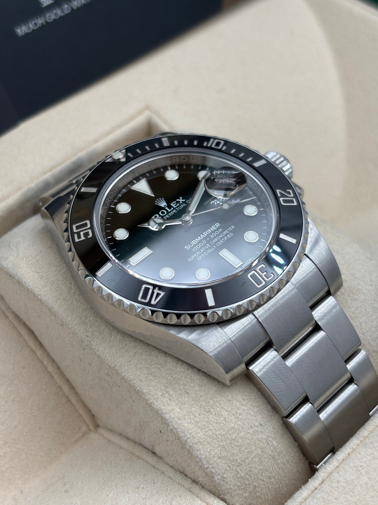 二手 USED  ROLEX 勞力士 SUBMARINER DATE 116610LN 黑色 2020年7月 全套 FULL SET