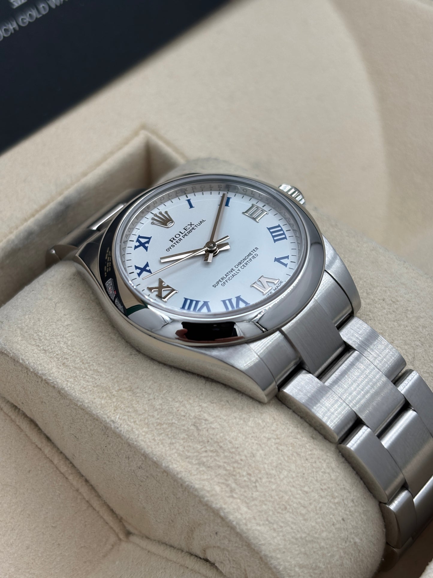 二手 USED  ROLEX 勞力士 OYSTER PERPETUAL 177200 白色 2016年1月 全套 FULL SET