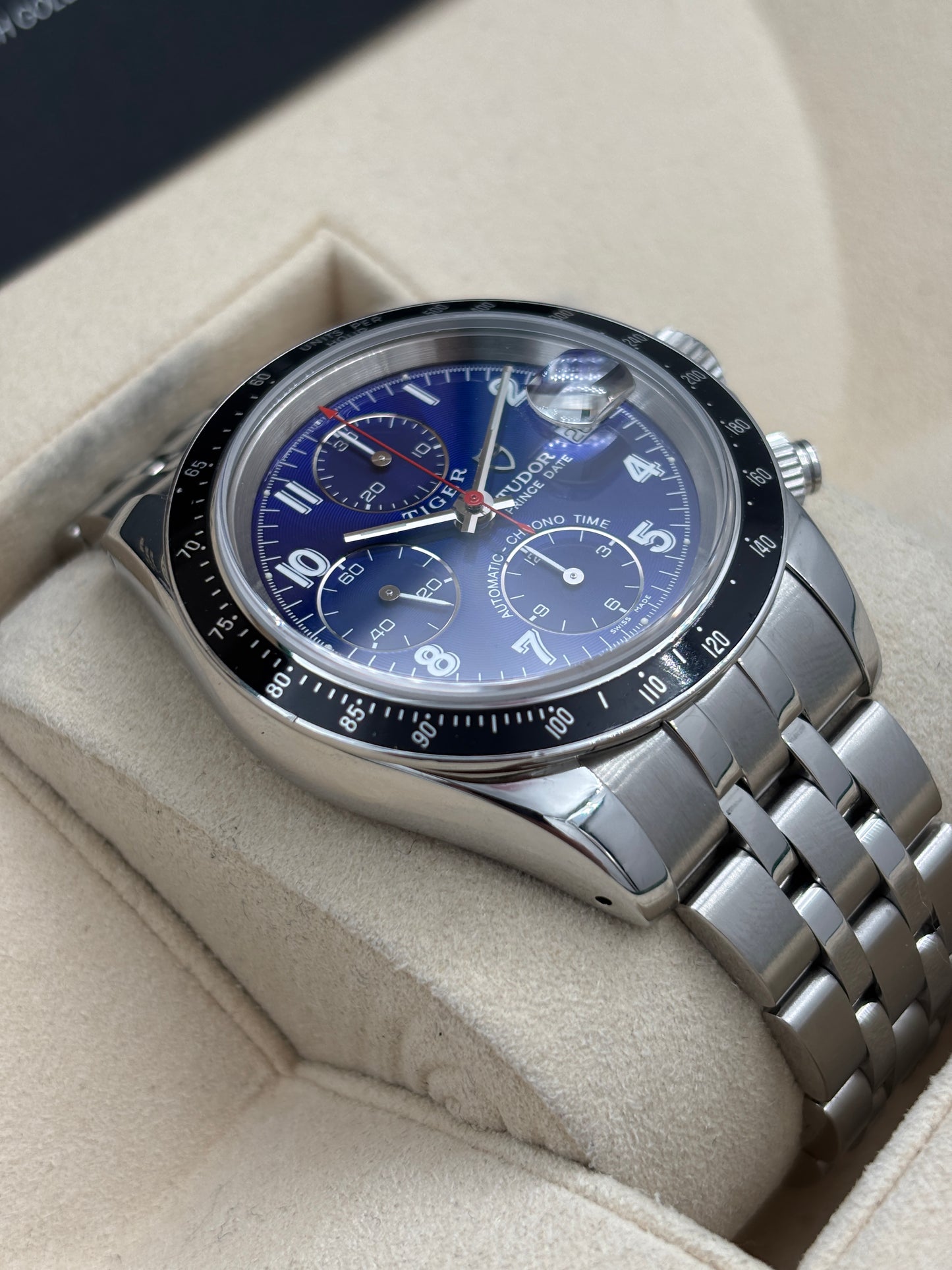 二手 USED  TUDOR 帝舵 PRINCE DATE 79260P 藍色 淨錶 WATCH ONLY