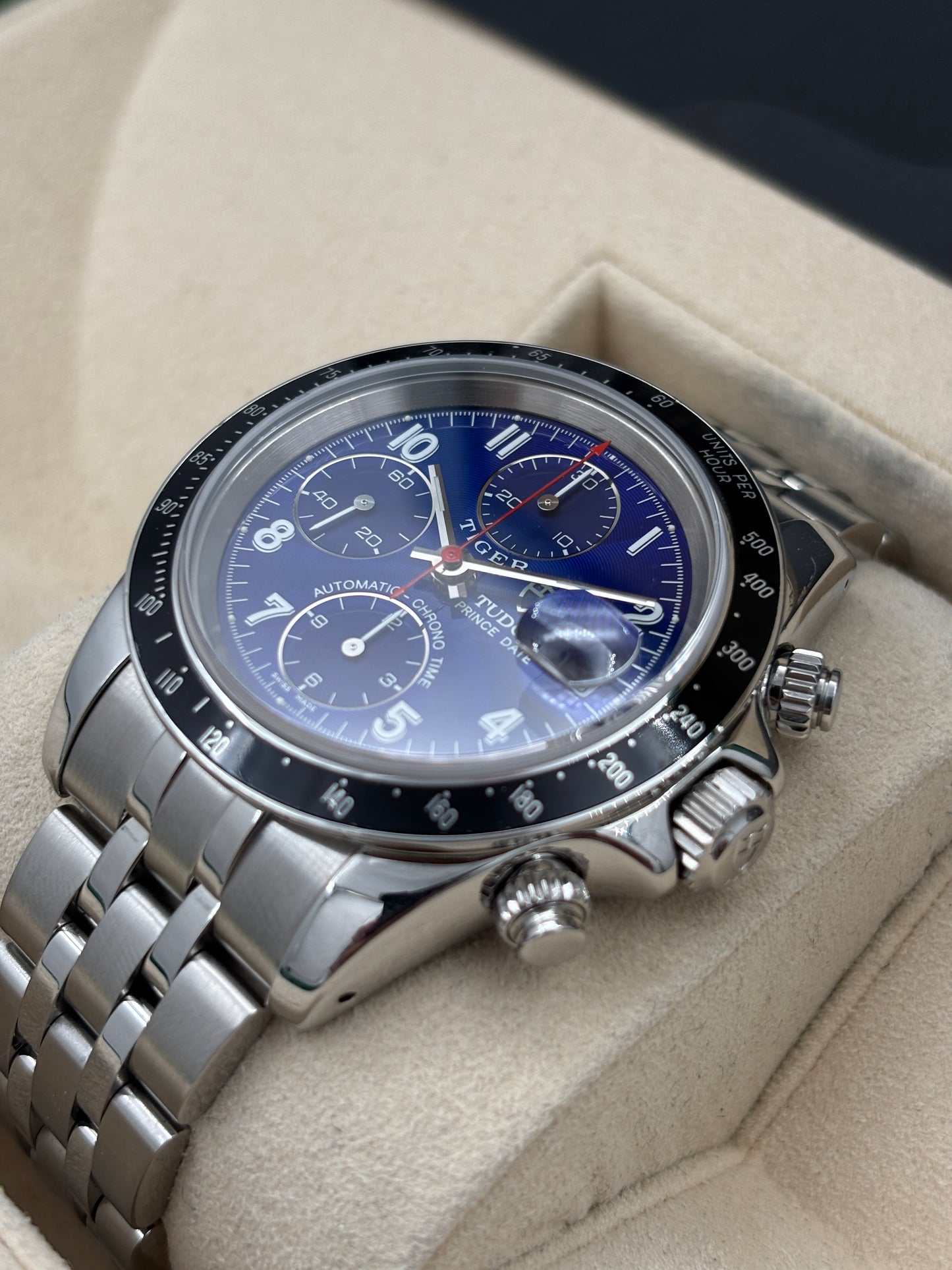 二手 USED  TUDOR 帝舵 PRINCE DATE 79260P 藍色 淨錶 WATCH ONLY