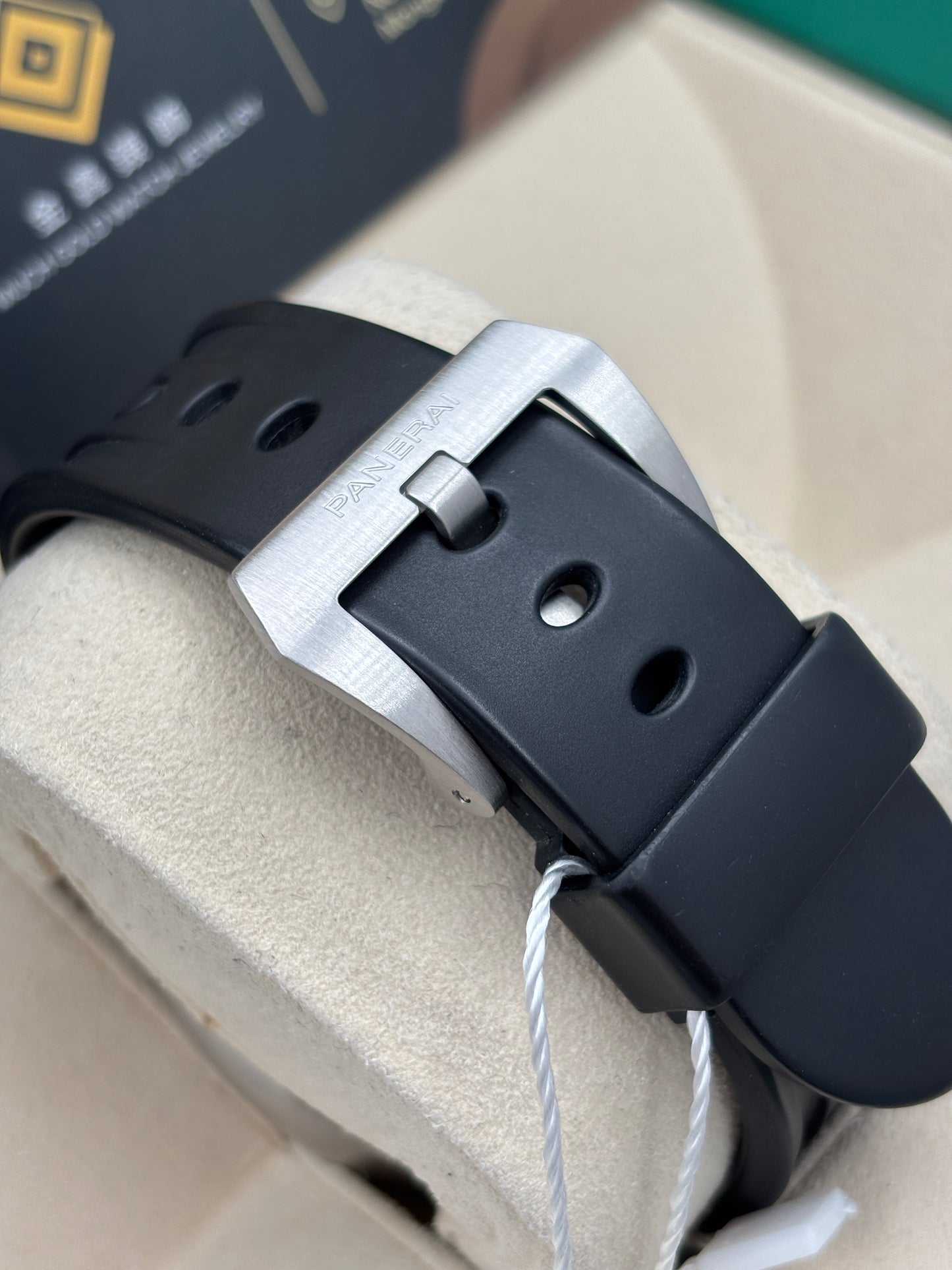 二手 USED  PANERAI 沛納海LUMINOR 1950 PAM00312 黑色 2015年2月 全套 FULL SET