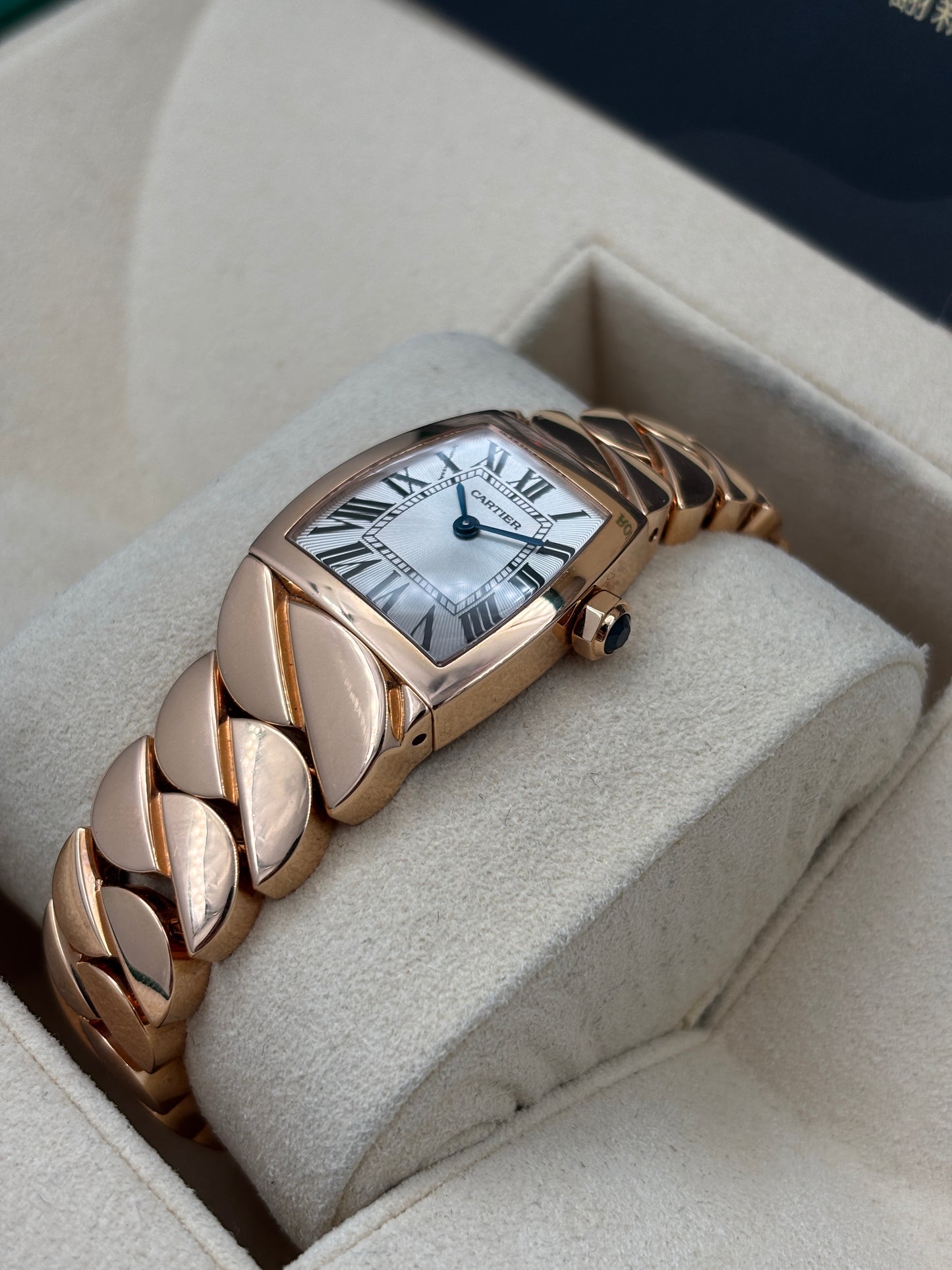 二手 USED  CARTIER 卡地亞 LA DONA SM W6400301 白色 鱷魚系列 18k金 淨錶 WATCH ONLY