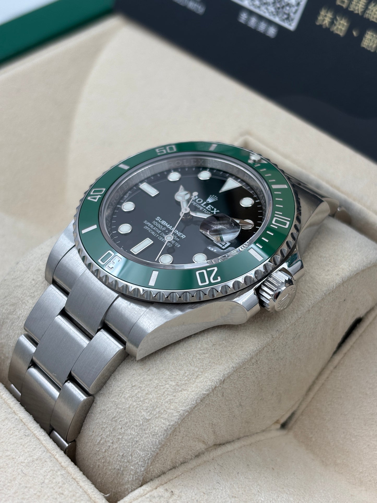 二手 USED  ROLEX 勞力士 SUBMARINER DATE 126610LV 黑色 2023年4月 全套 FULL SET