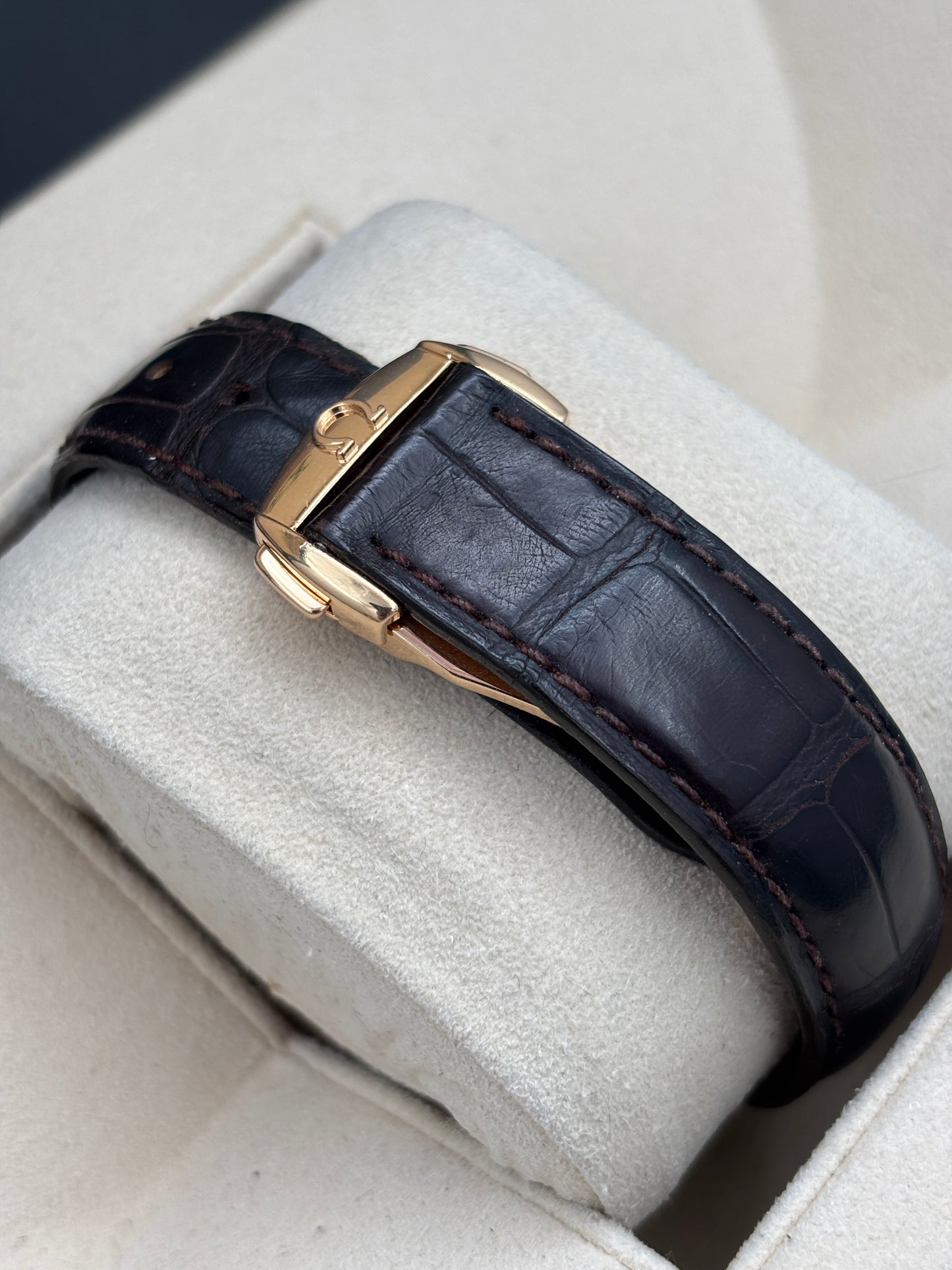 二手 USED  OMEGA 歐米茄 DE VILLE CO-AXIAL 4663.20.32 白色 錶重2.62兩 18k金 折扣 淨錶 WATCH ONLY