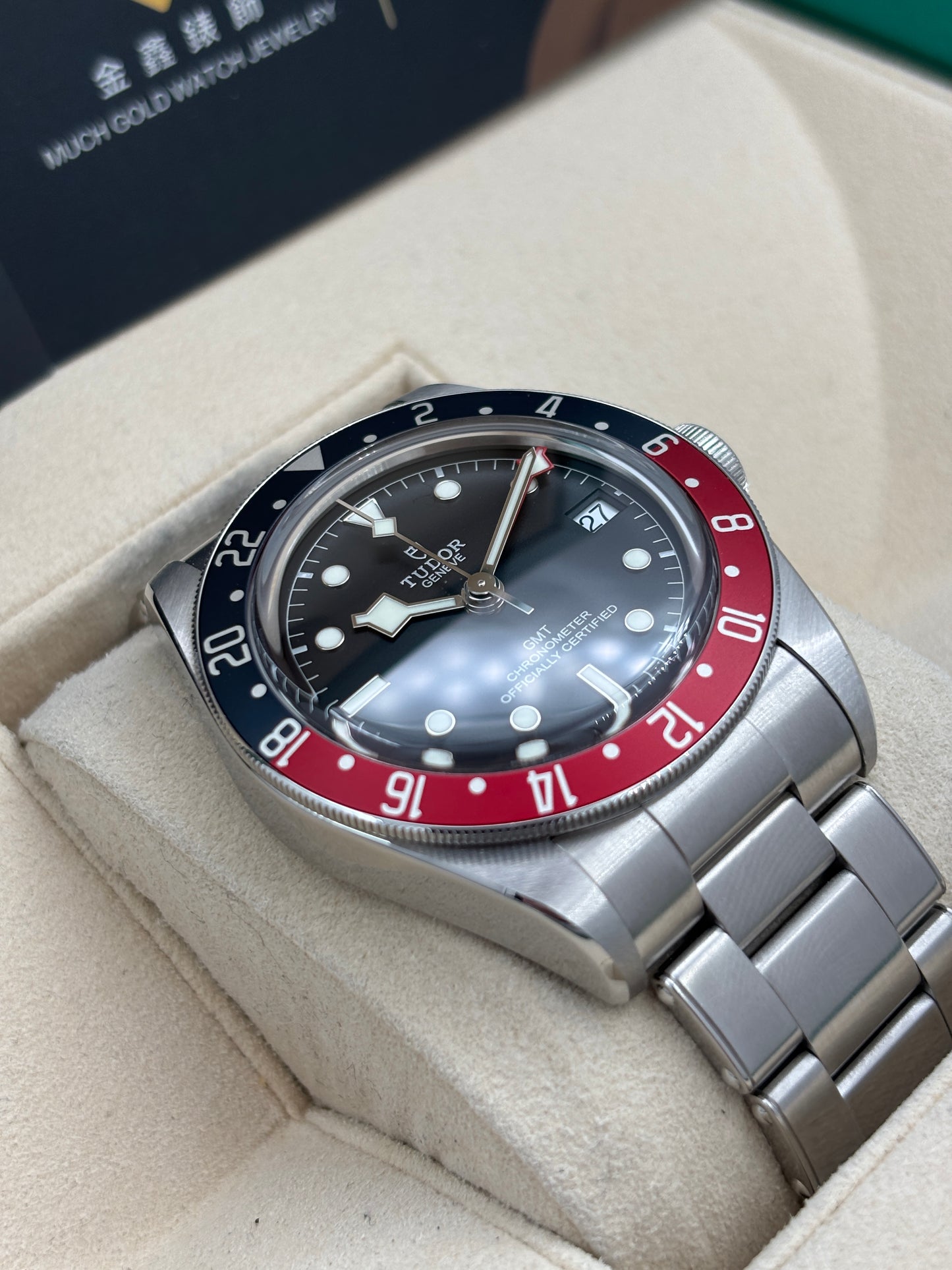 二手 USED  TUDOR 帝舵 BLACK BAY GMT 79830RB 黑色 2020年2月 全套 FULL SET