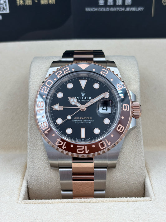 二手 USED ROLEX 勞力士 GMT-MASTER II 126711CHNR 2023年8月 黑色 全套 FULL SET